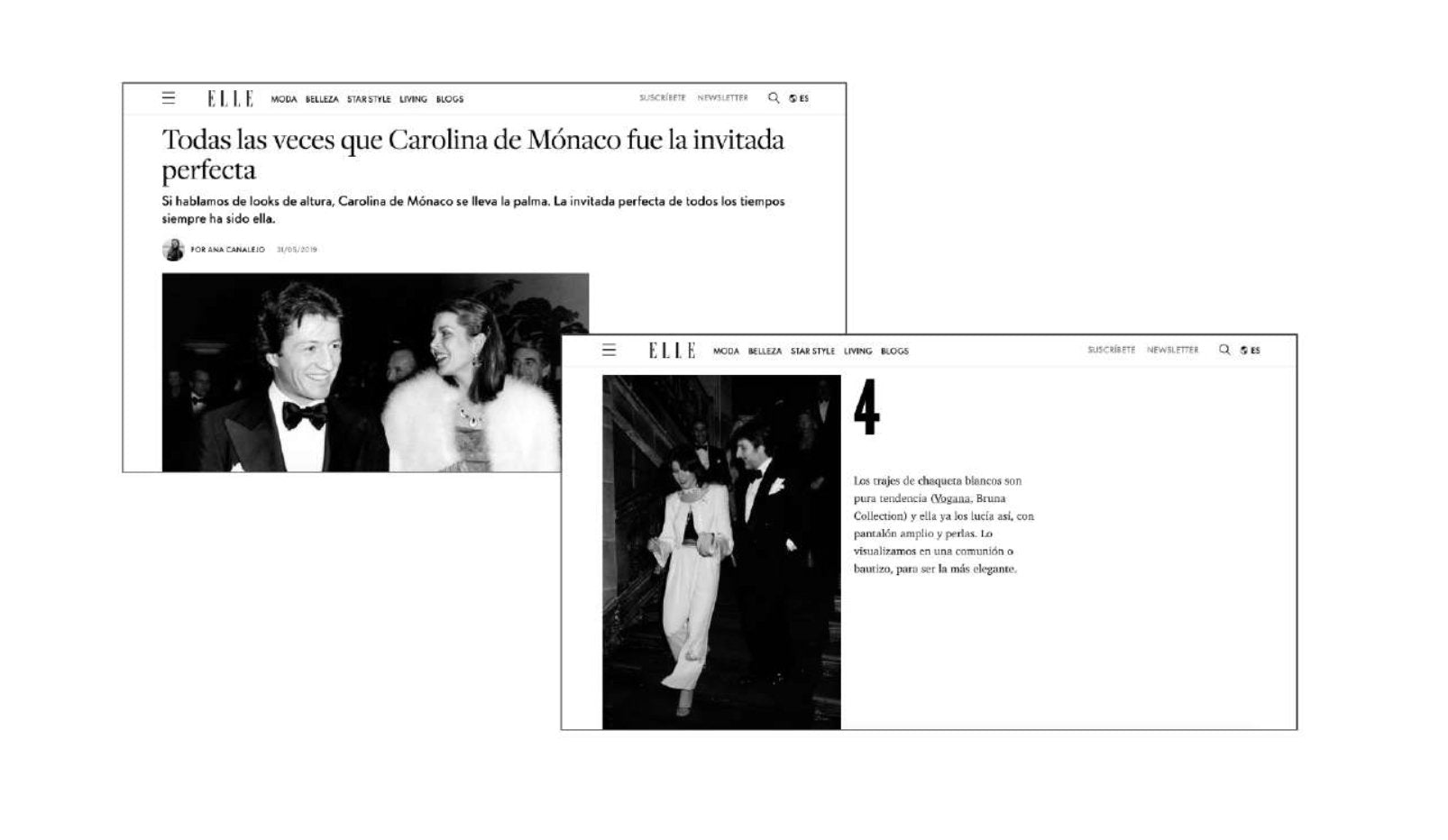 Todas las veces que Carolina de Mónaco fue la invitada perfecta - Bruna