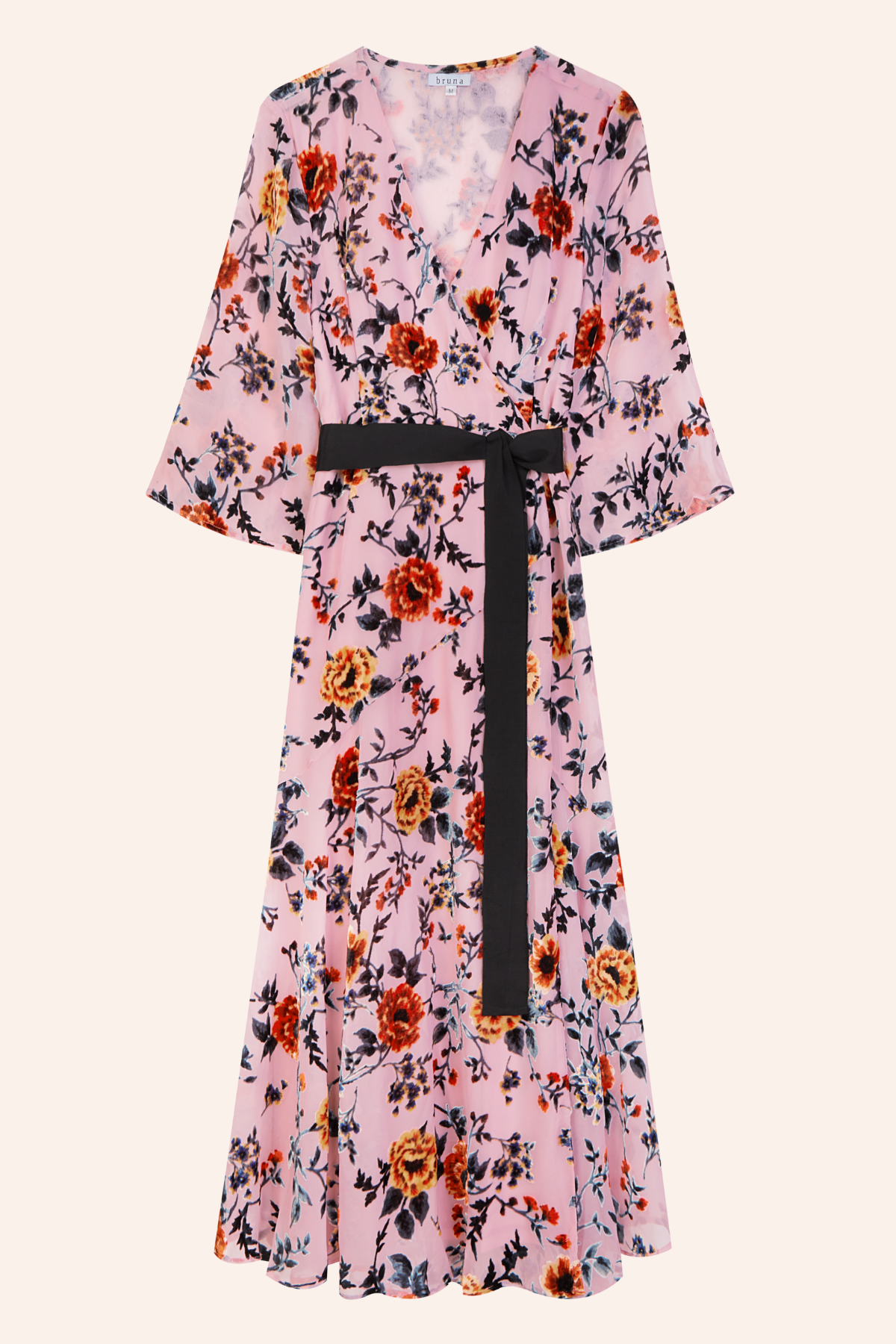 Vestido Florian Estampado Devoré · Icons ·