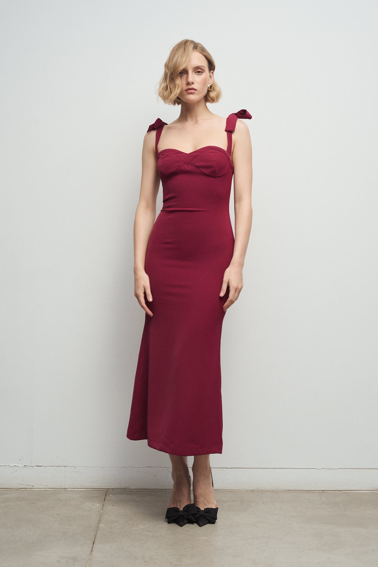 Becky Burgundy dress · Madame ·