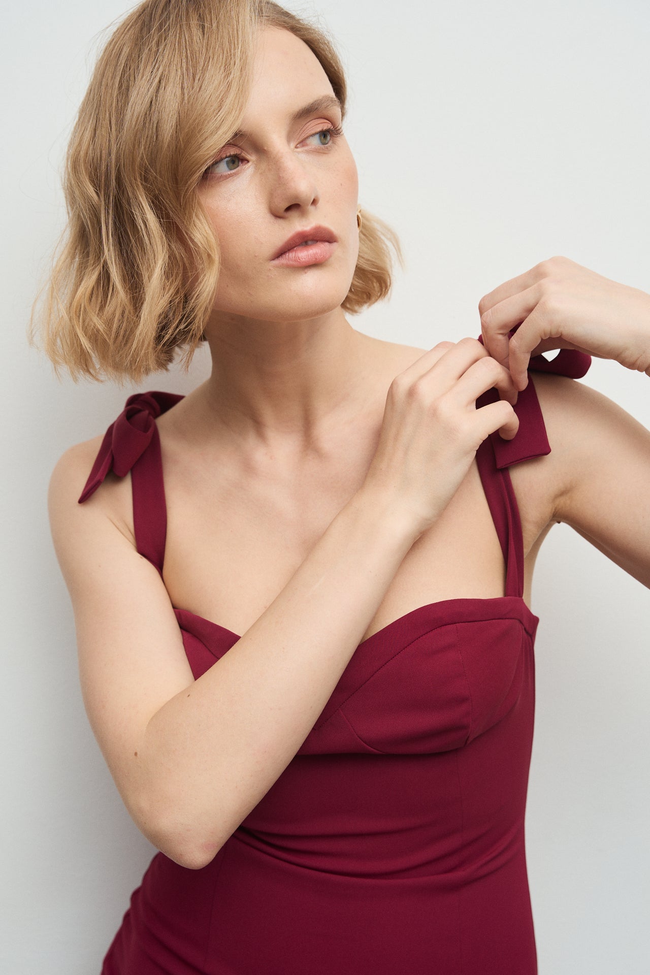 Becky Burgundy dress · Madame ·
