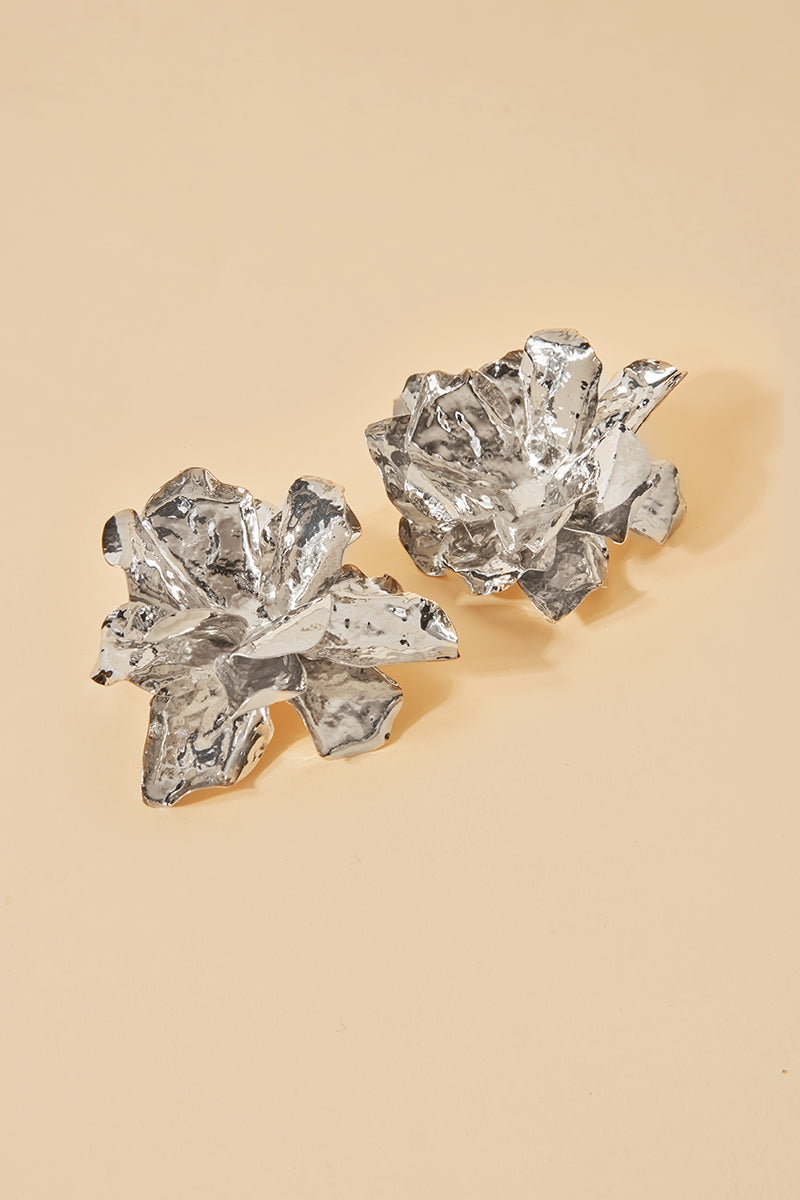 Boucles d'oreilles Rome en argent · Amour ·
