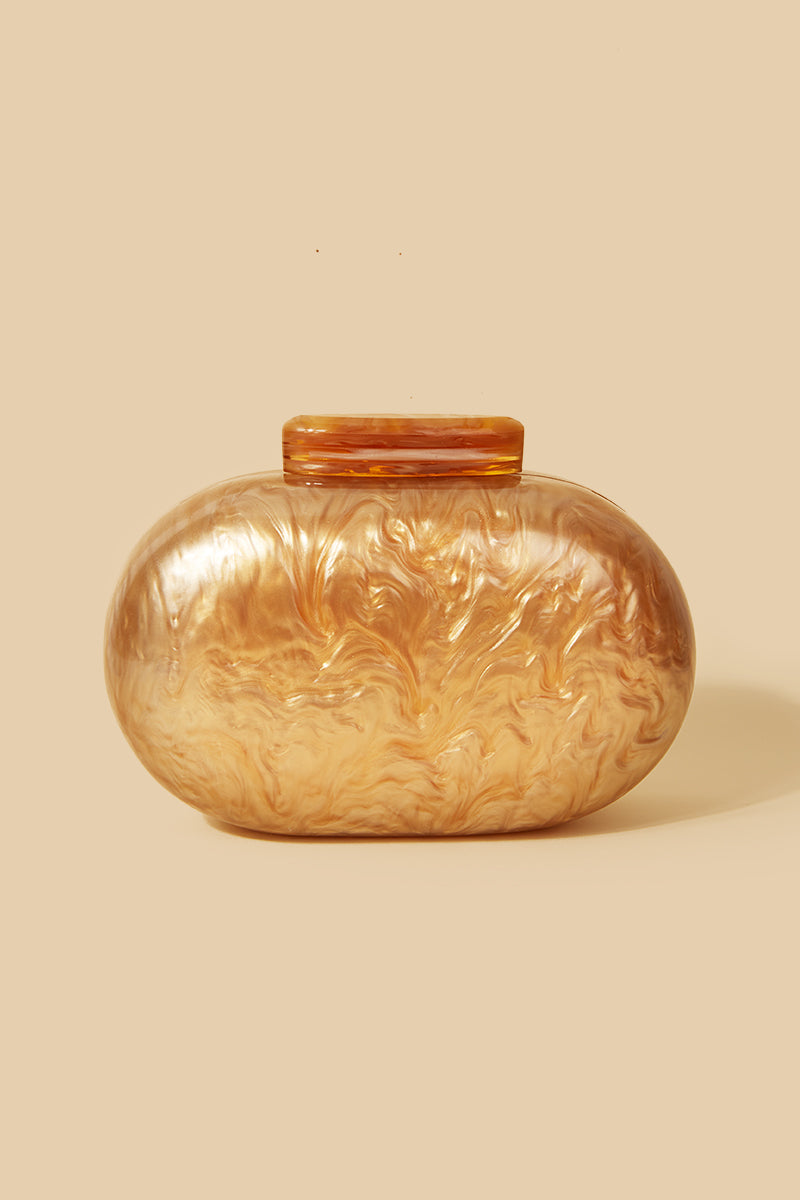 Caramel Liona Clutch · Allure ·