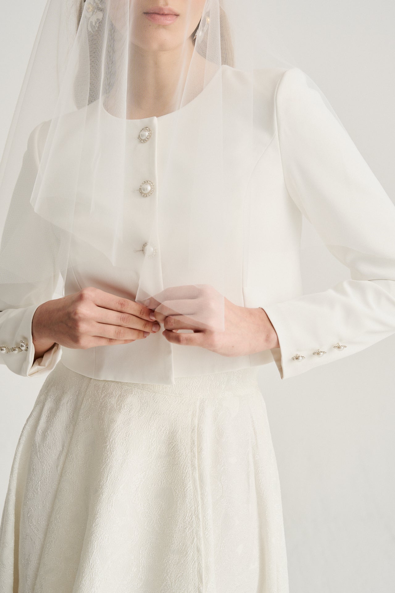 Cape de mariée Mila · AMOUR ·