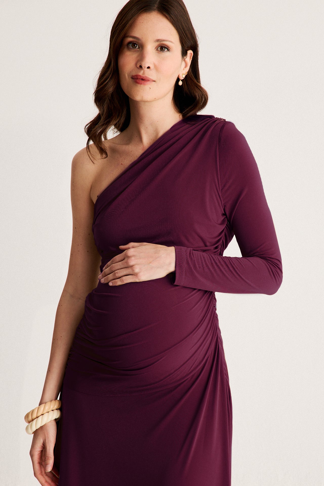 Vestido Matis Plum · Embarazada ·
