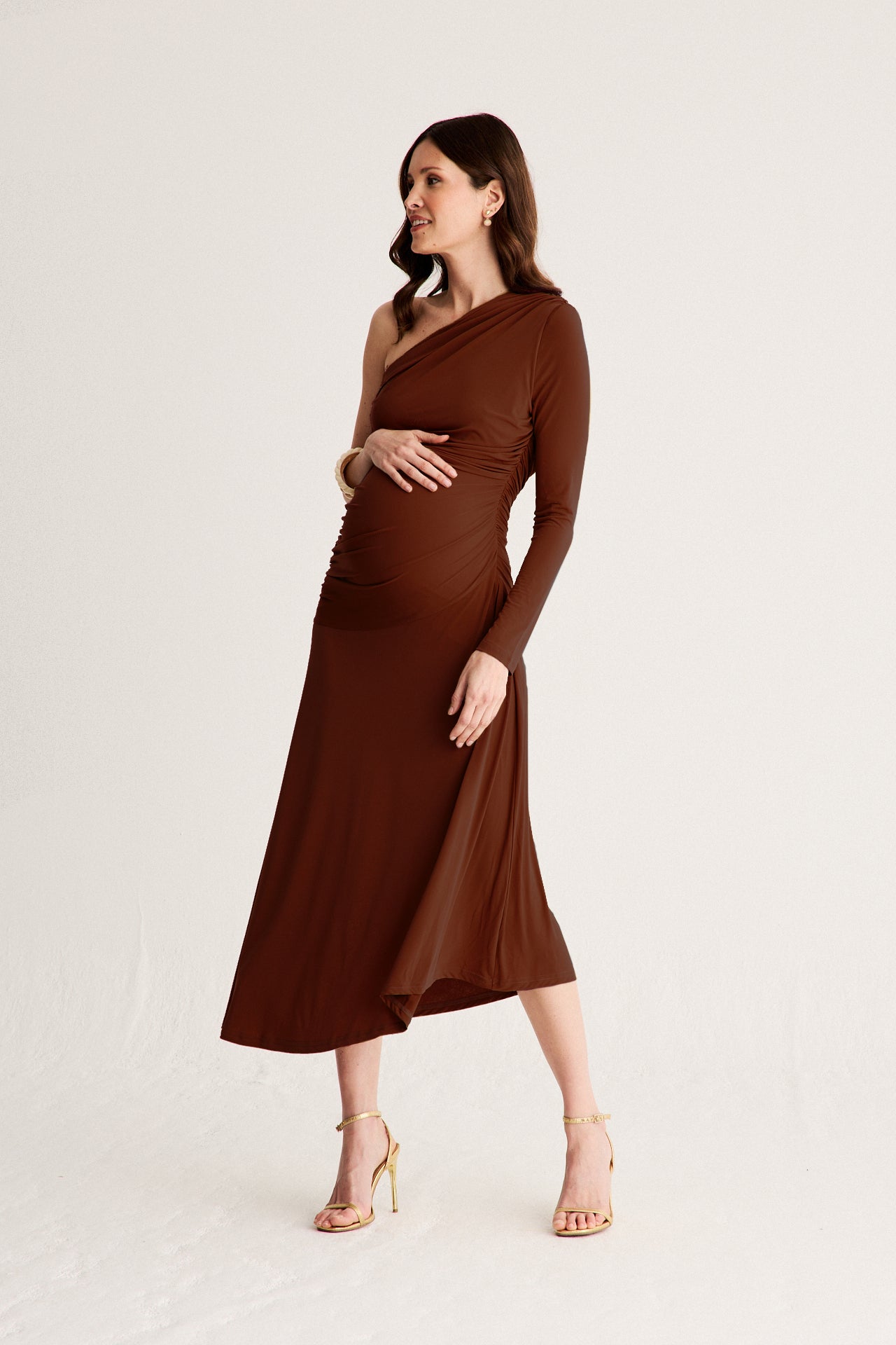 Vestido Matis Choco · Embarazada ·