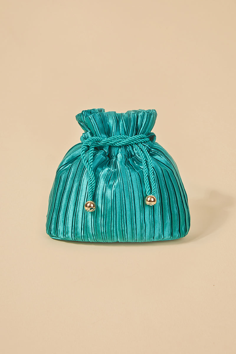 Pochette Bombonera bleue · Flora ·