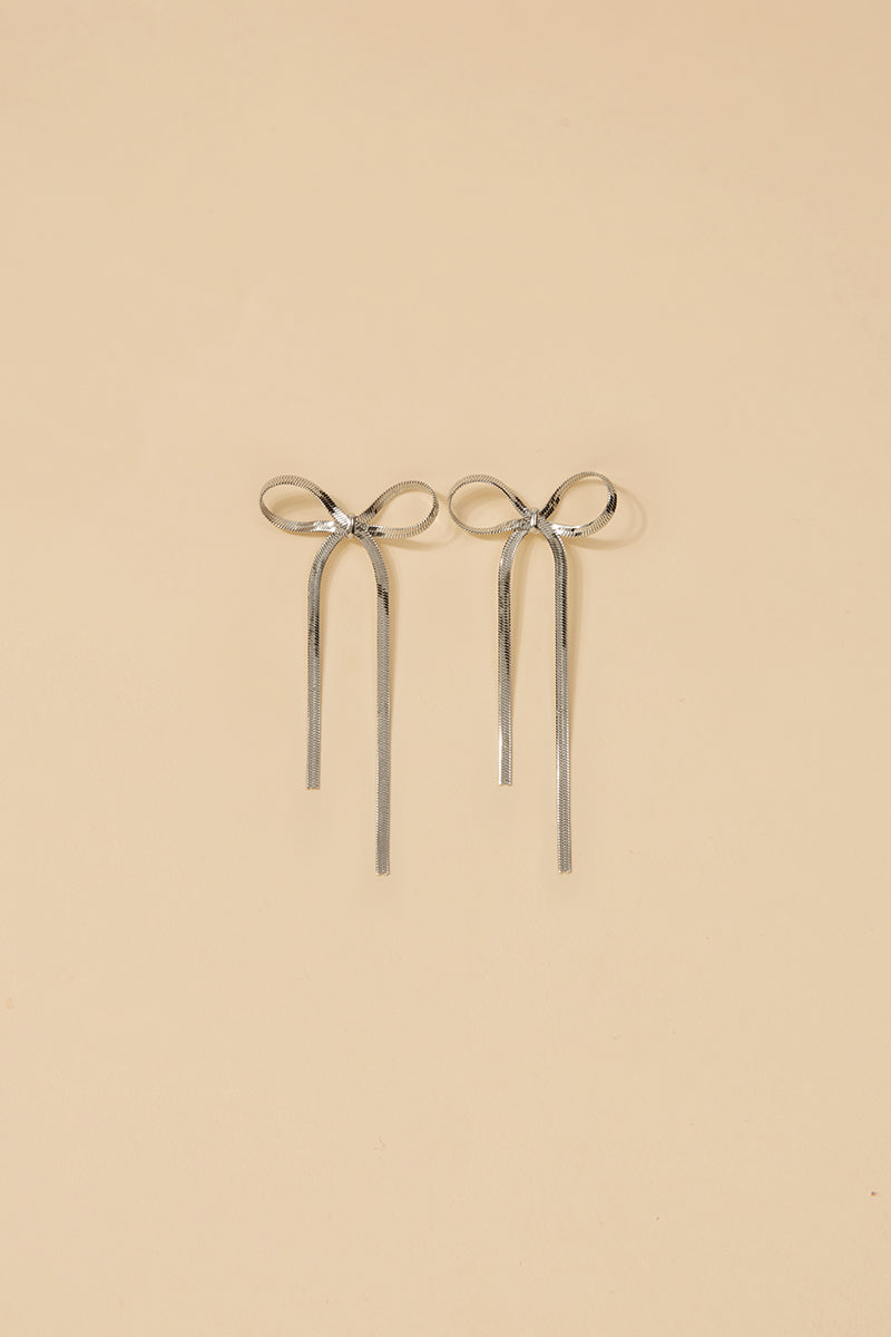 Pendientes Long Bow Silver · Allure ·