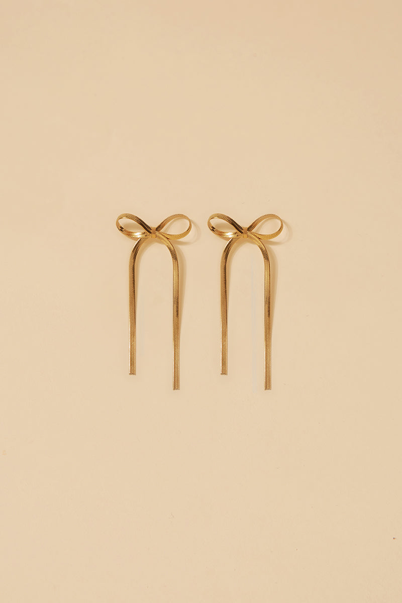 Pendientes Long Bow Gold · Allure ·