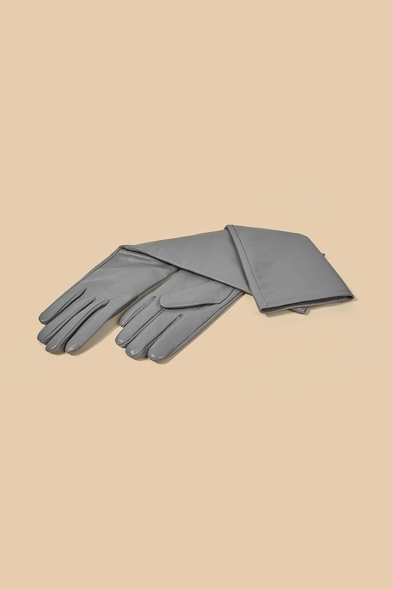 Guantes Piel Grises · Allure ·