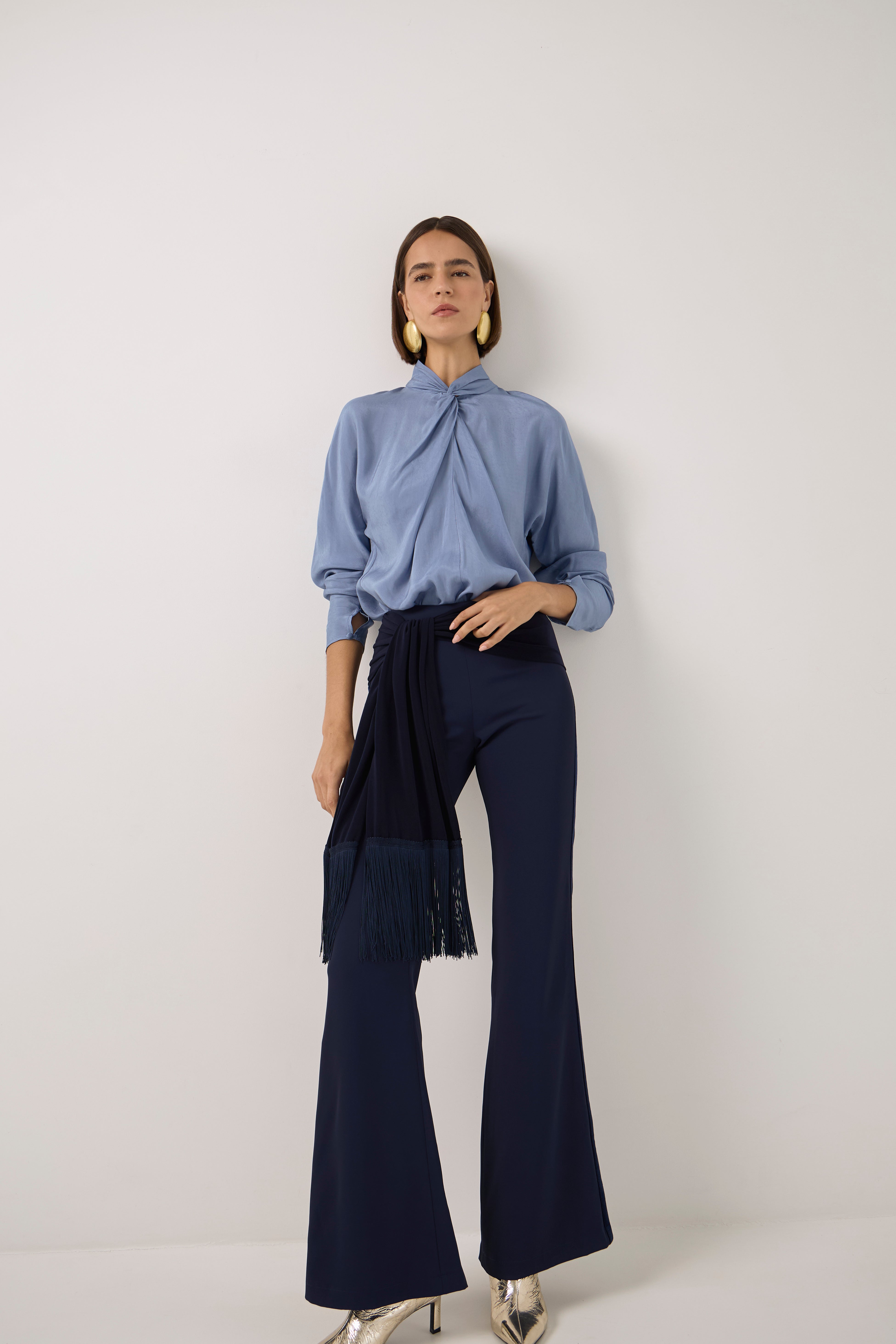 Severine Navy Trousers · Le Marais ·