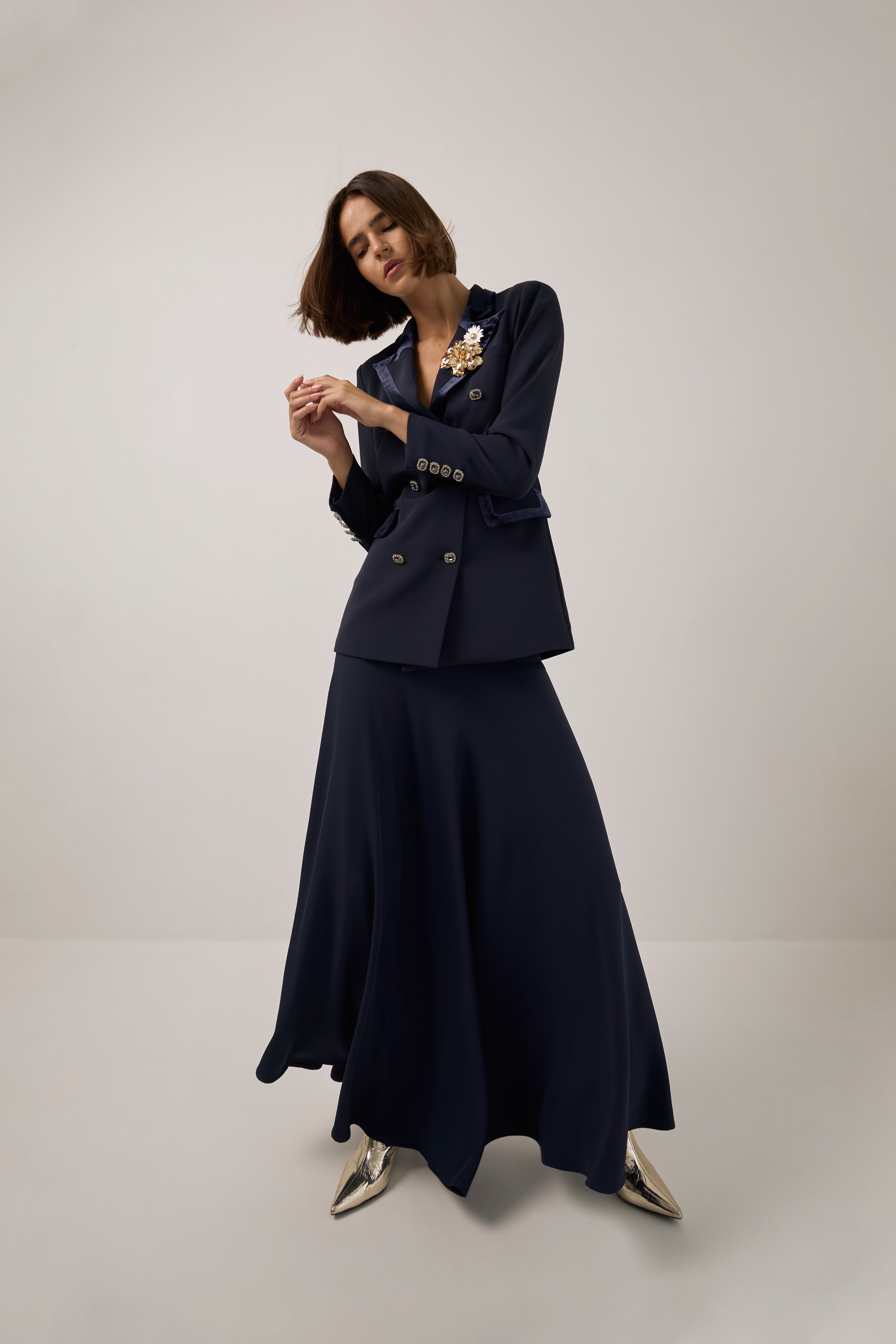 Falda Catalina Navy · Le Marais ·