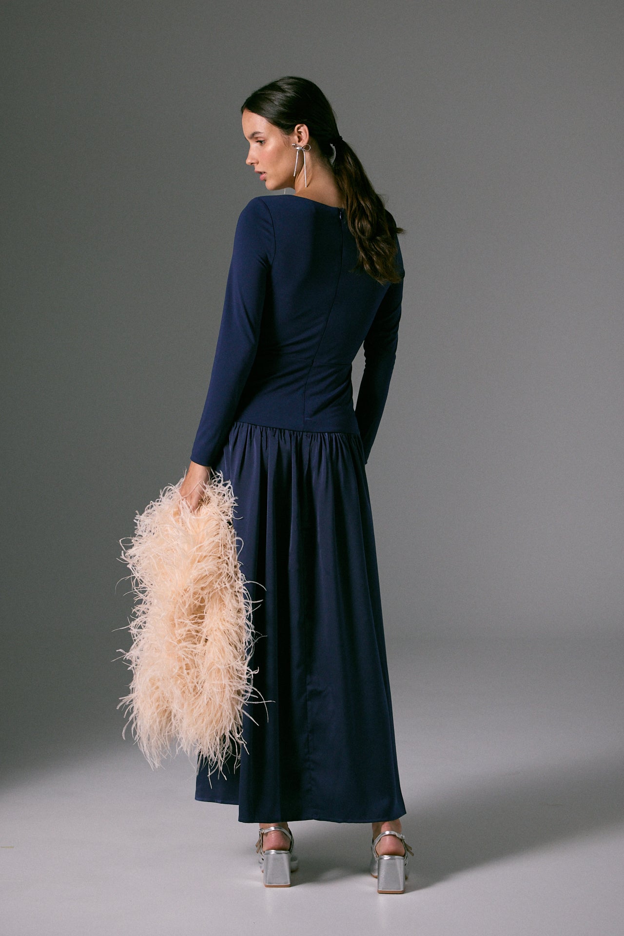 Eva Navy Dress · Rêverie ·
