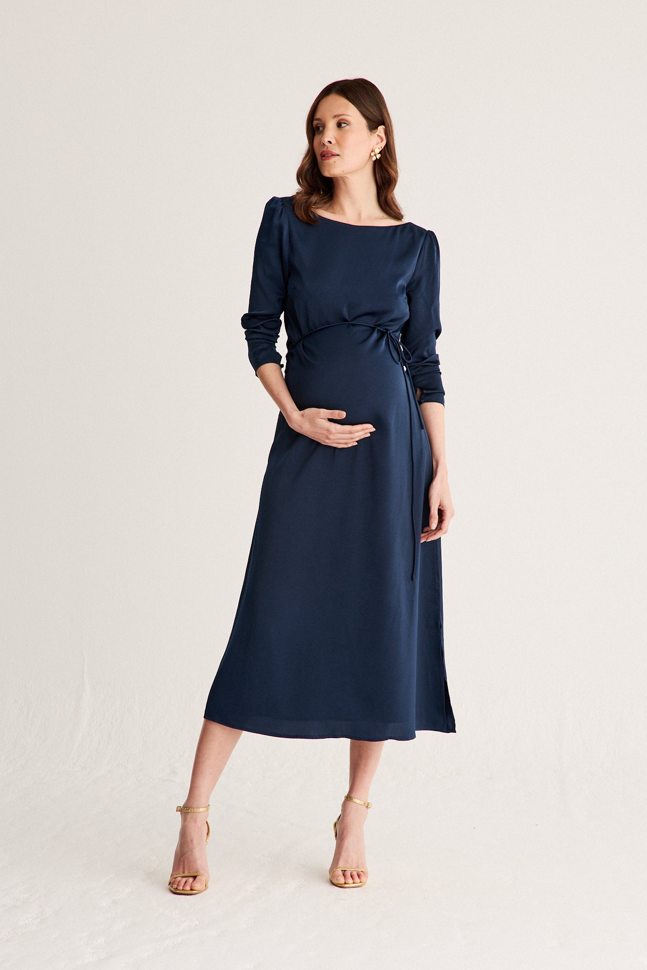 Vestido Zulay Azul Noche · Embarazada ·