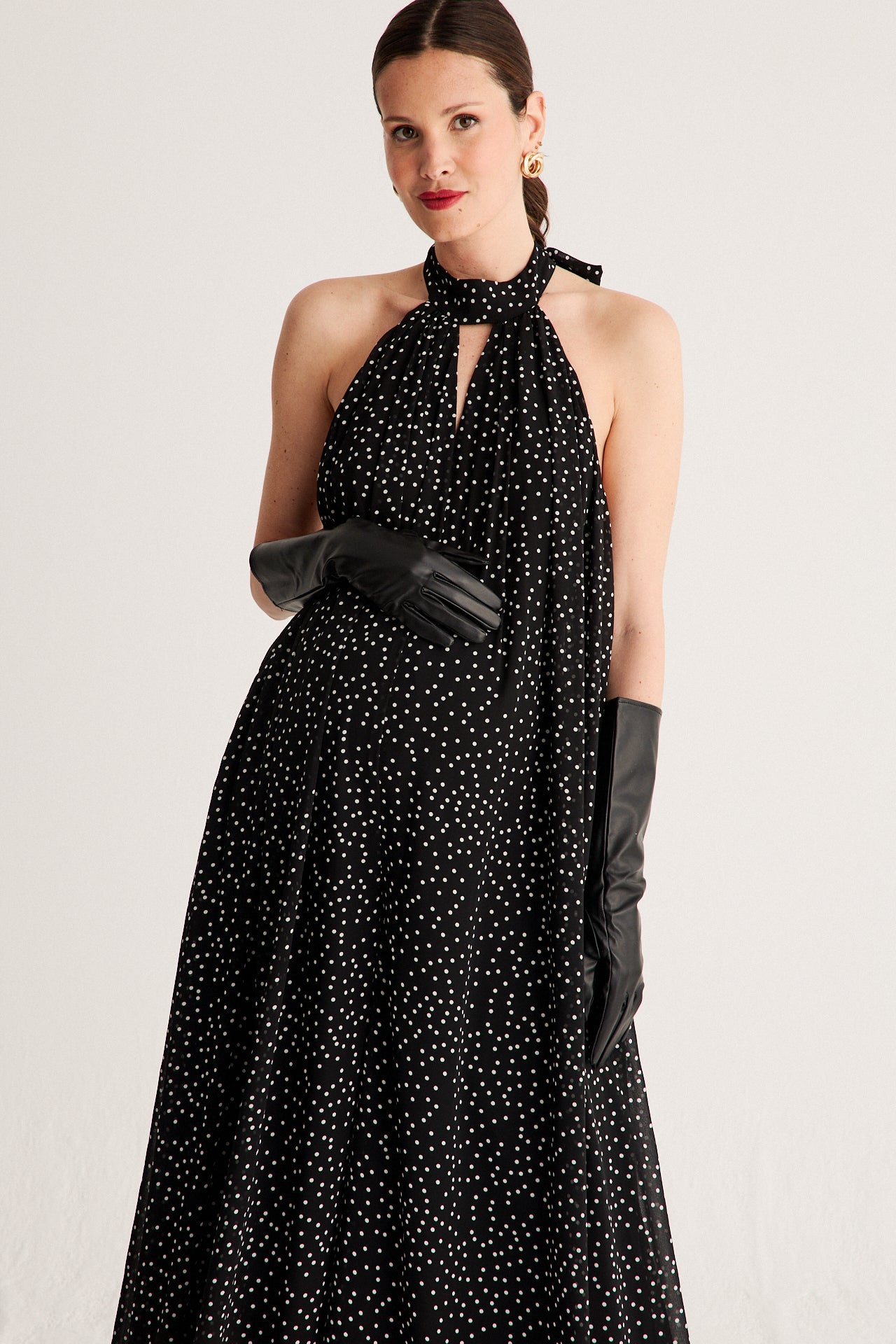 Guantes Largos Negros · Madame ·