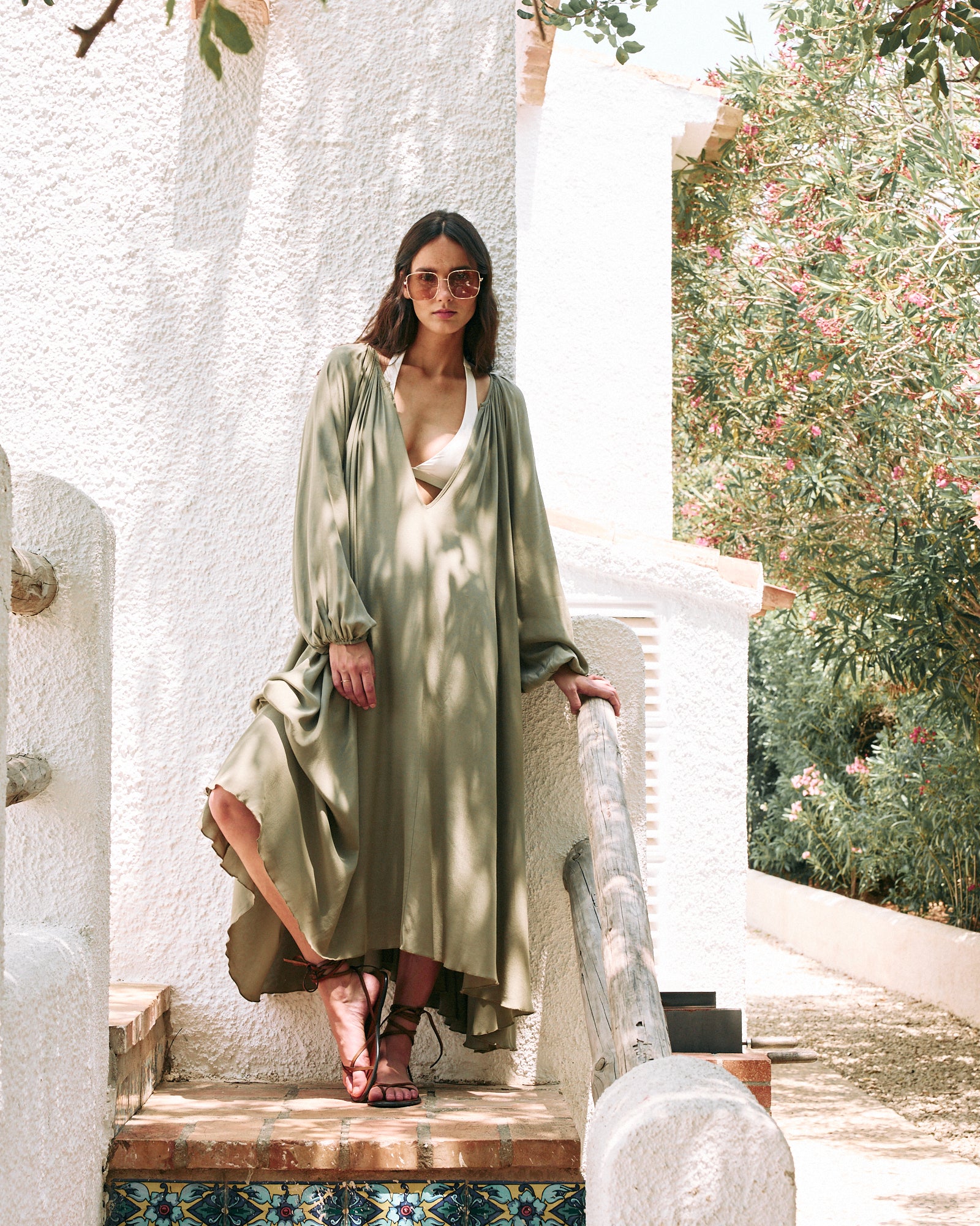 Vestido Prudence Verde · La Cala ·
