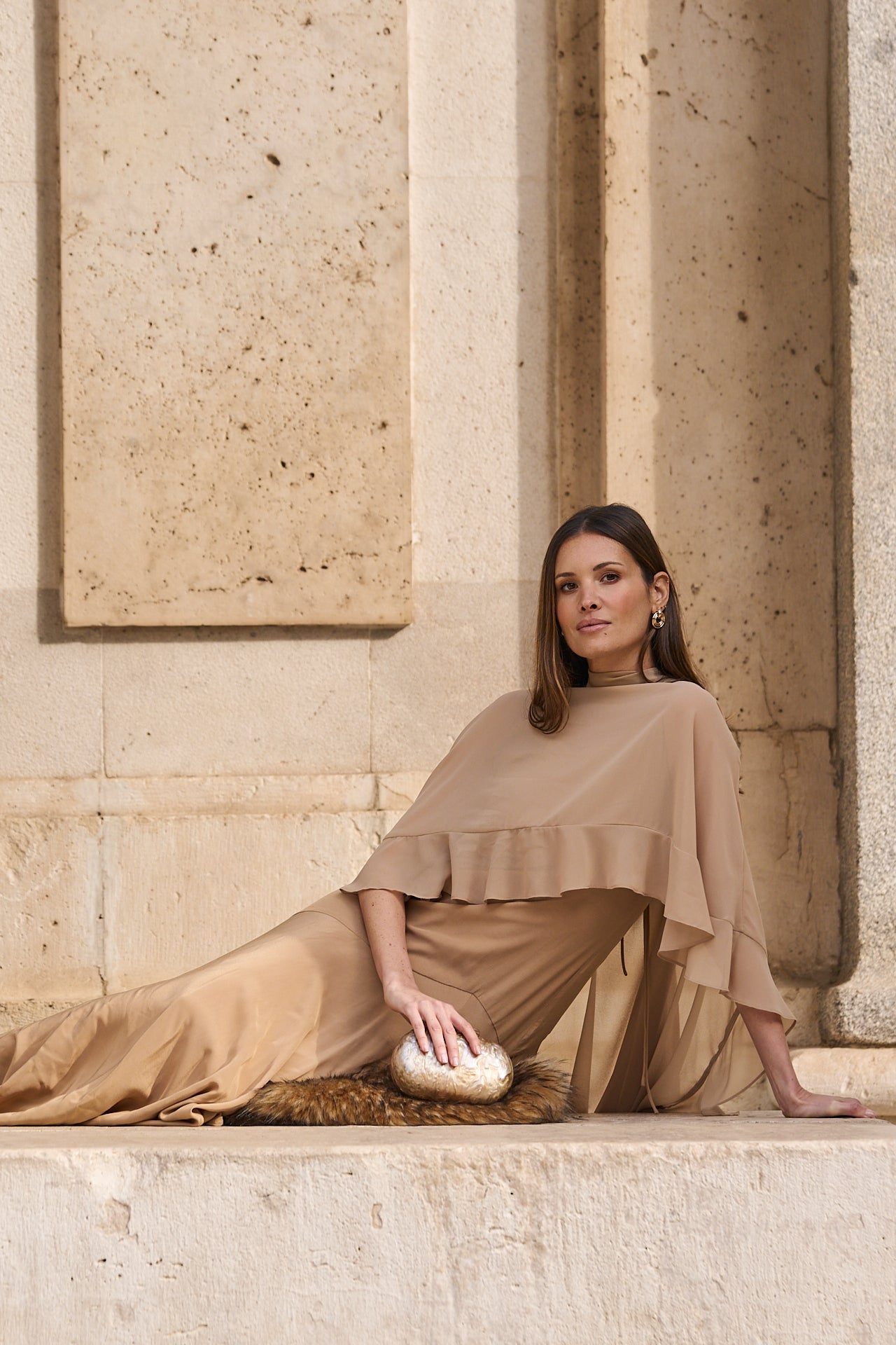 Caramel Liona Clutch · Allure ·