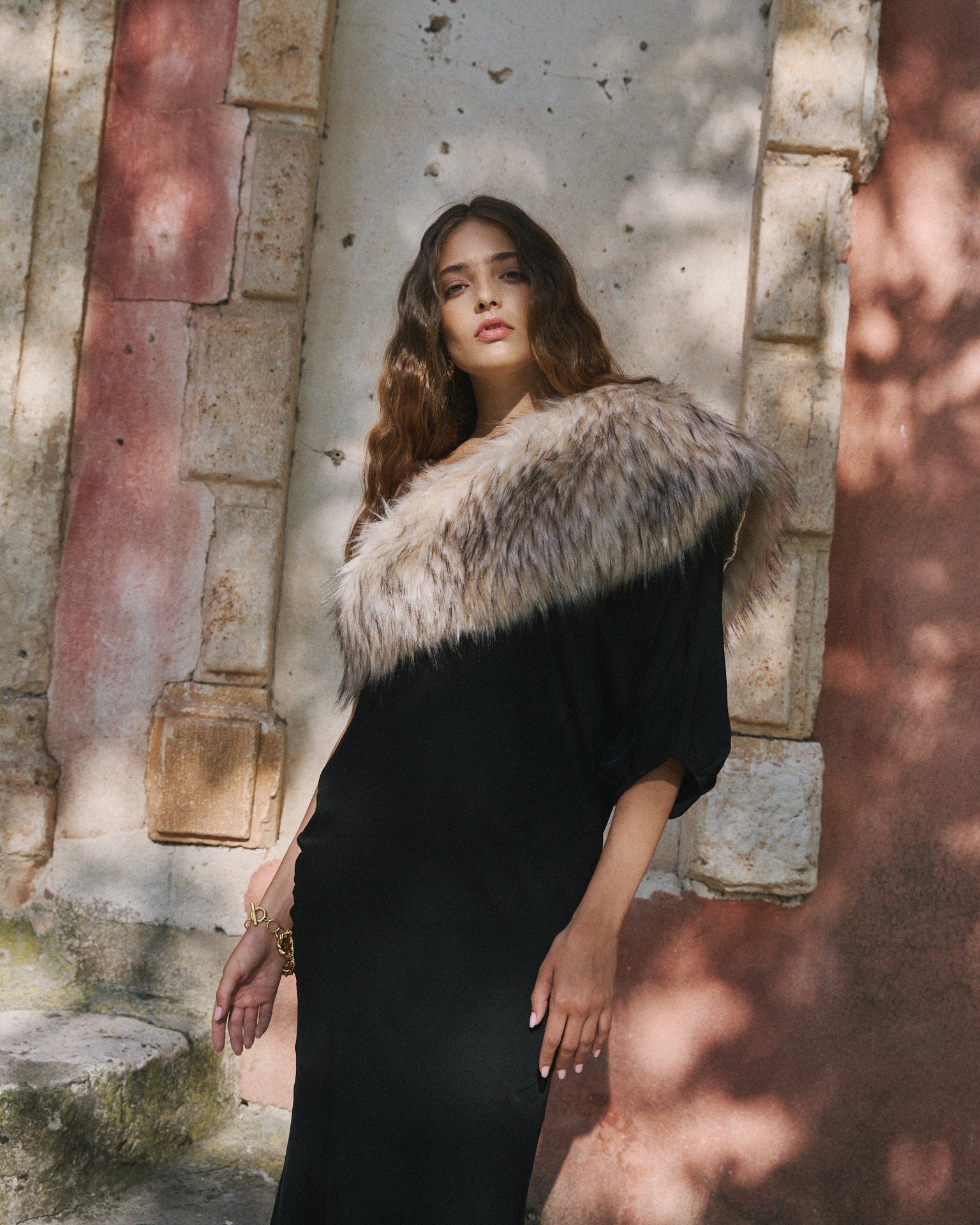 Étole Léa Beige · Madame ·
