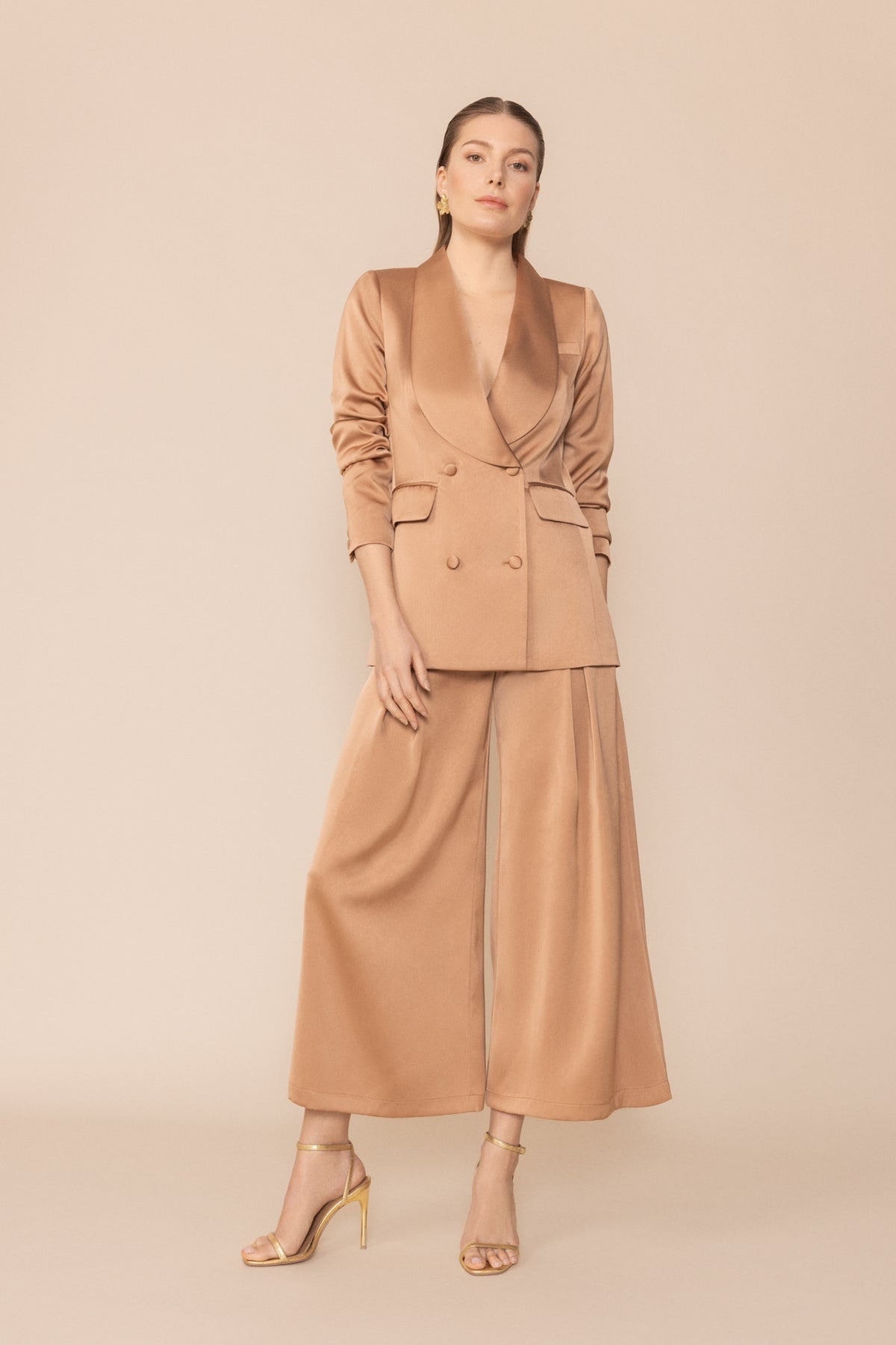 Mindy Latte pants · Flora ·