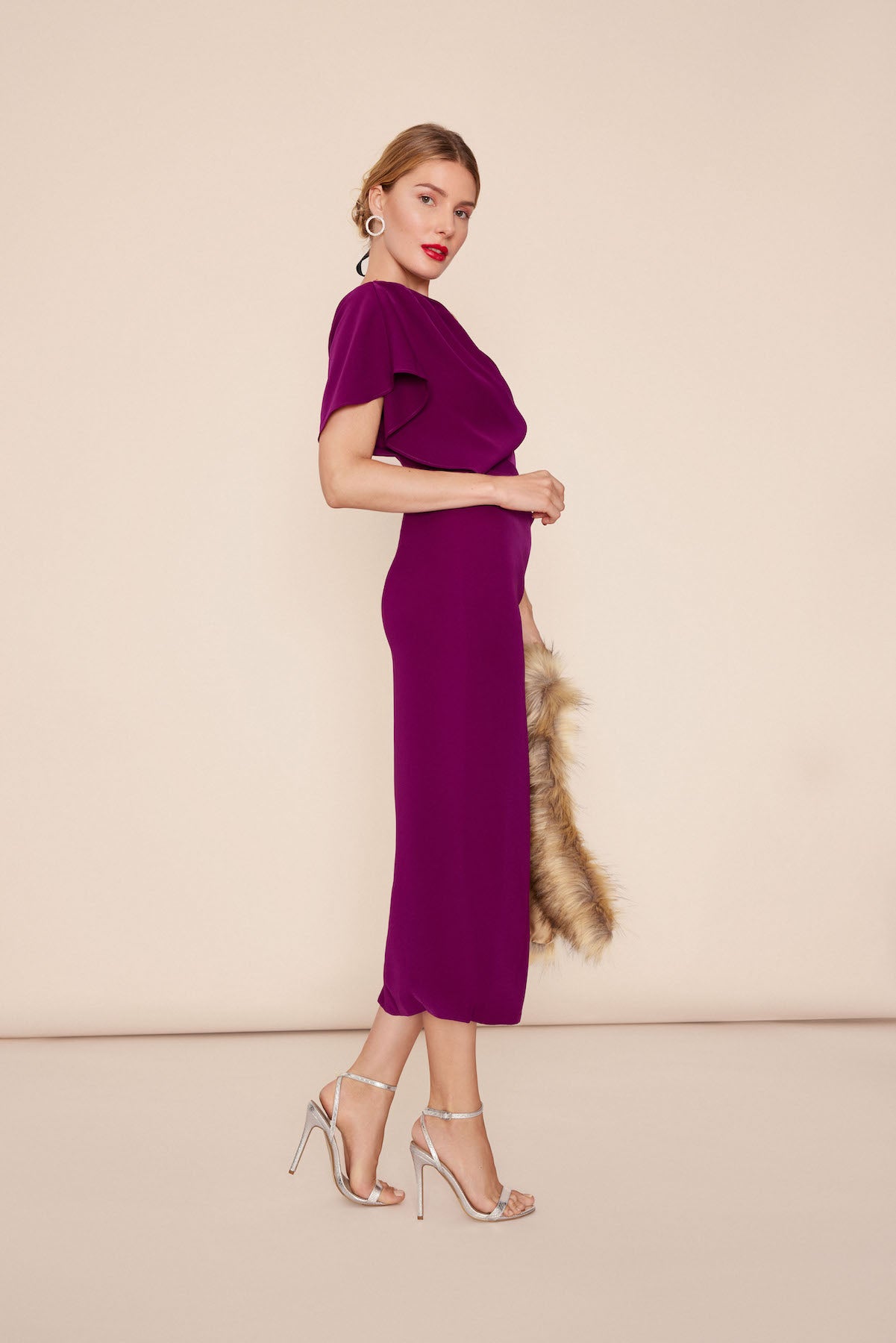 Vestido Marcela Plum · Icons ·