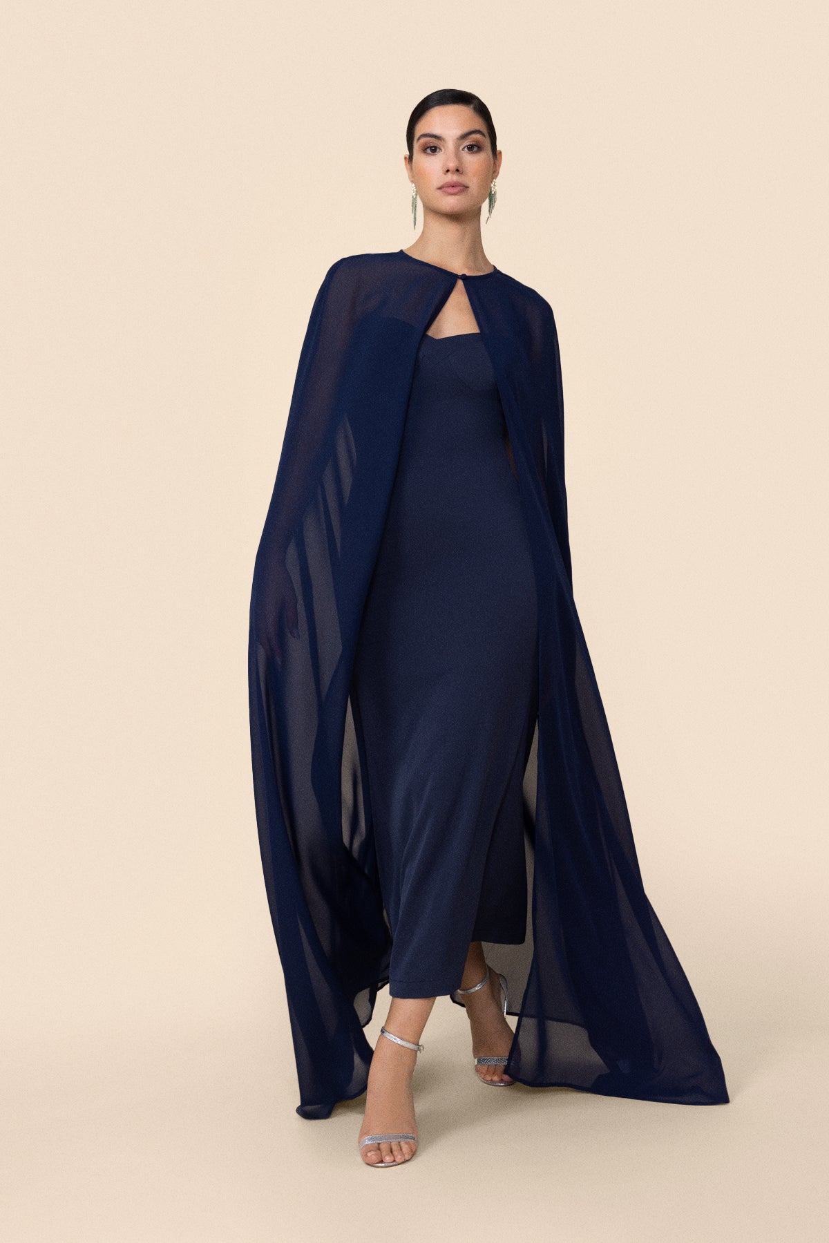 Capa Gunilla Navy · Le Jardin ·