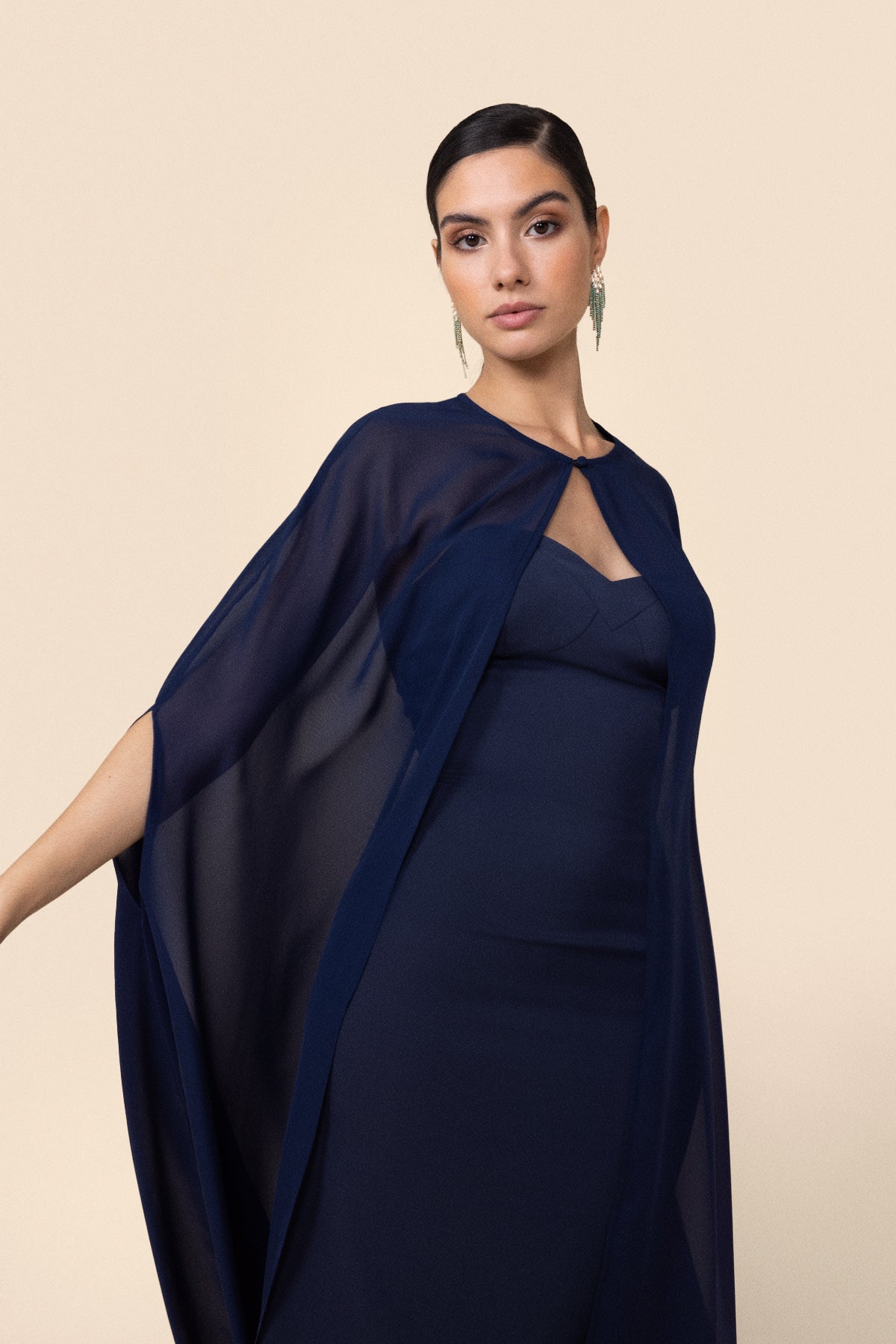 Capa Gunilla Navy · Le Jardin ·
