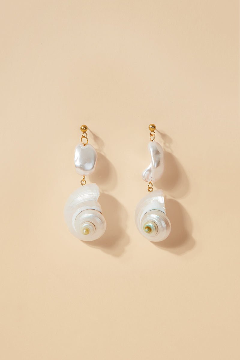 Pendientes SeaShell · Playa · - Bruna