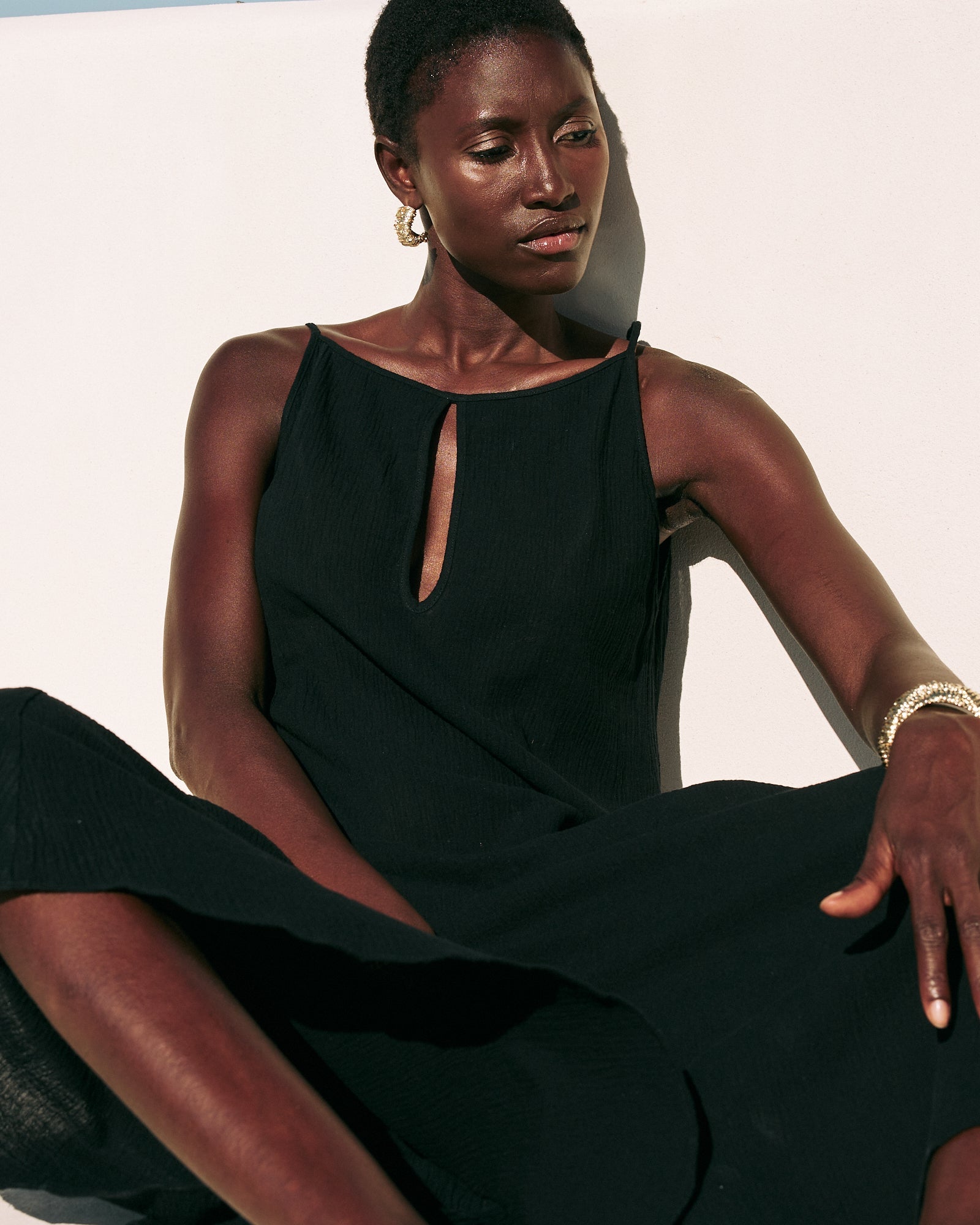 Vestido Saona Negro · Playa · - Bruna
