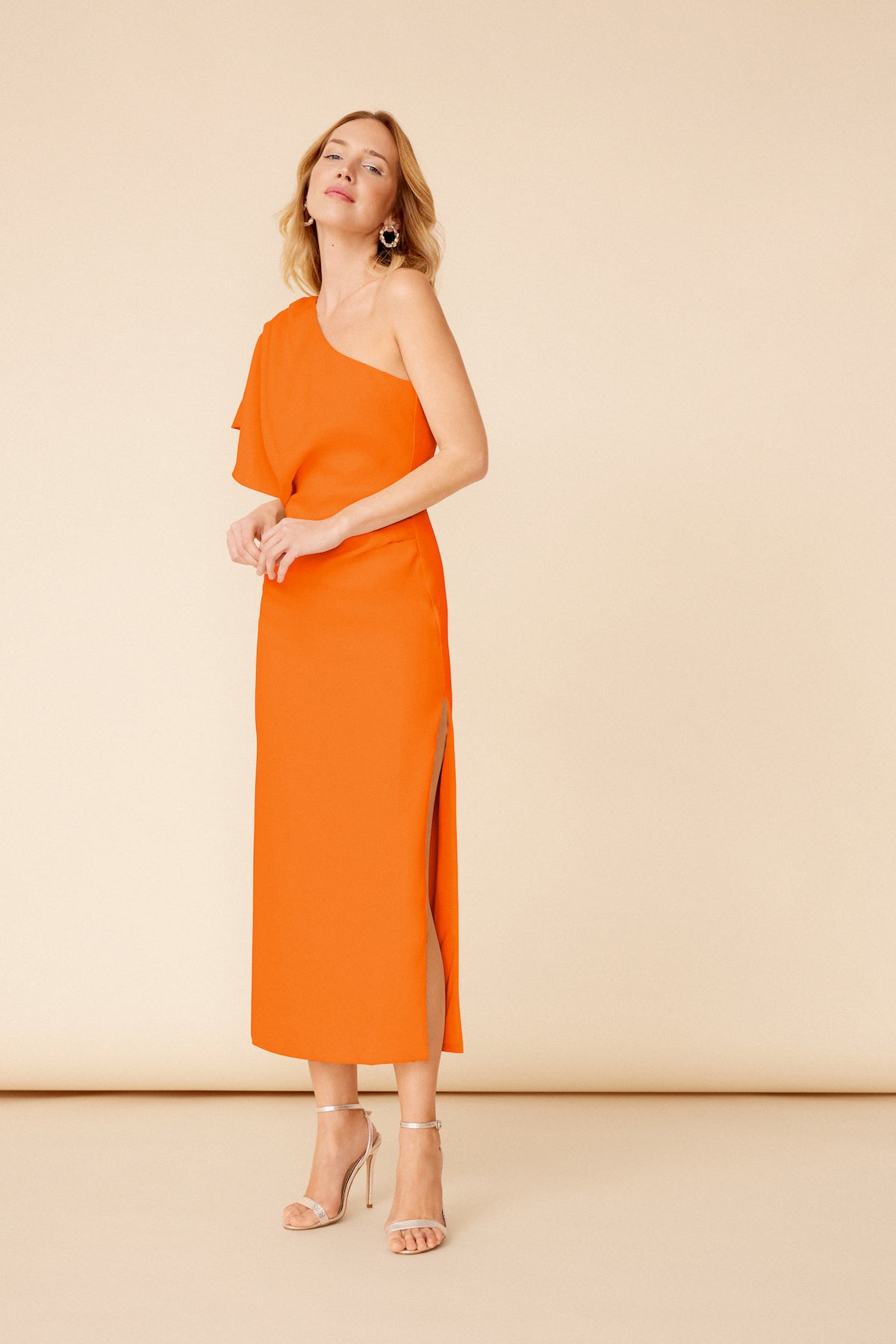 Vestido Marcela Orange · Icons ·