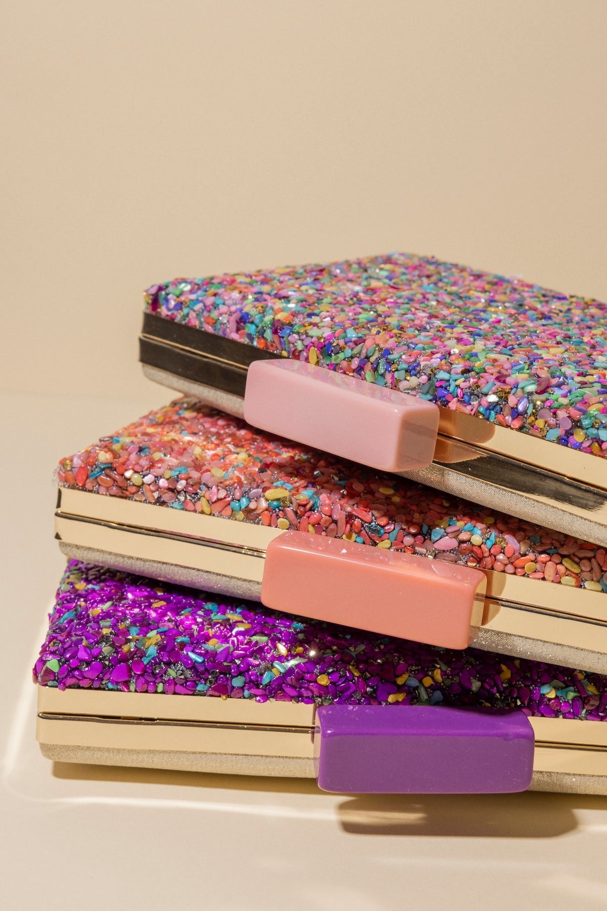 Clutch Stones Purple · Alegoria · - Bruna