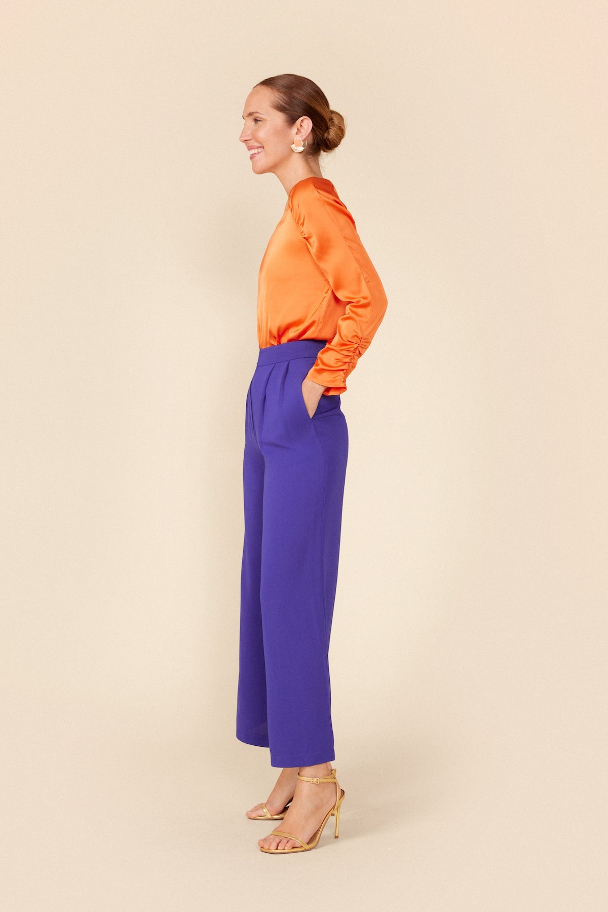 Pantalon Libi Purple · Hamptons · - Bruna