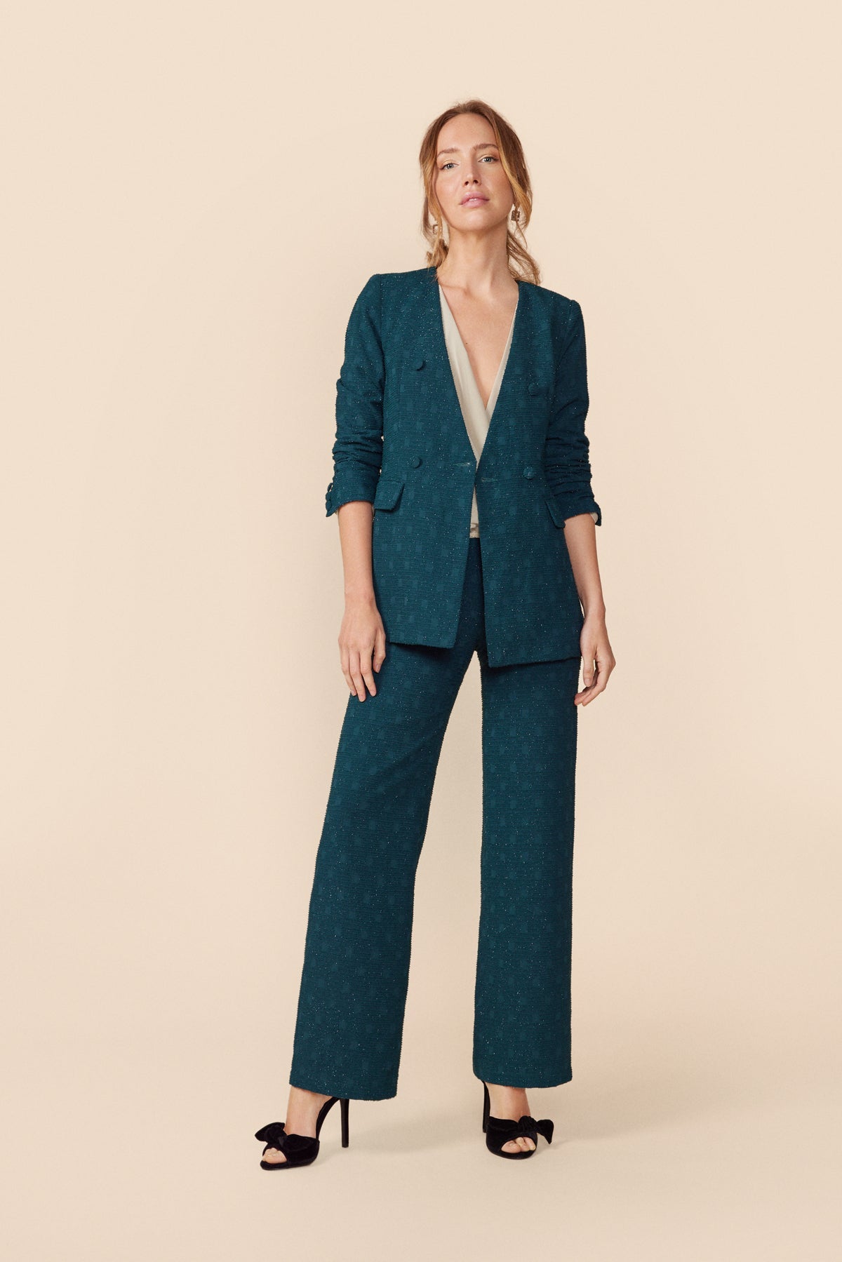 Pantalon Lucy Jacquard · Alegoria · - Bruna