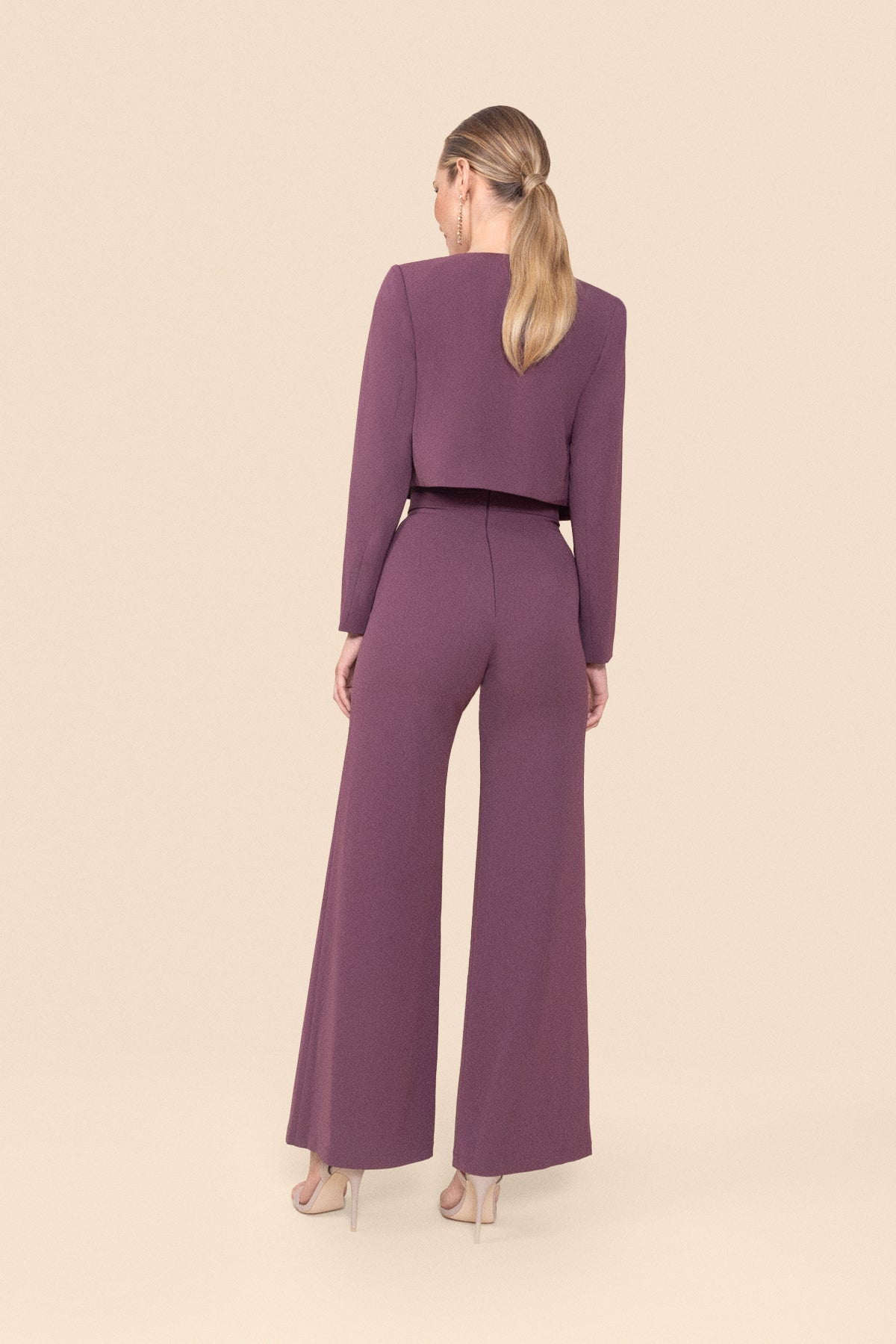 Pantalon Morgane Aubergine · Muse · - Bruna