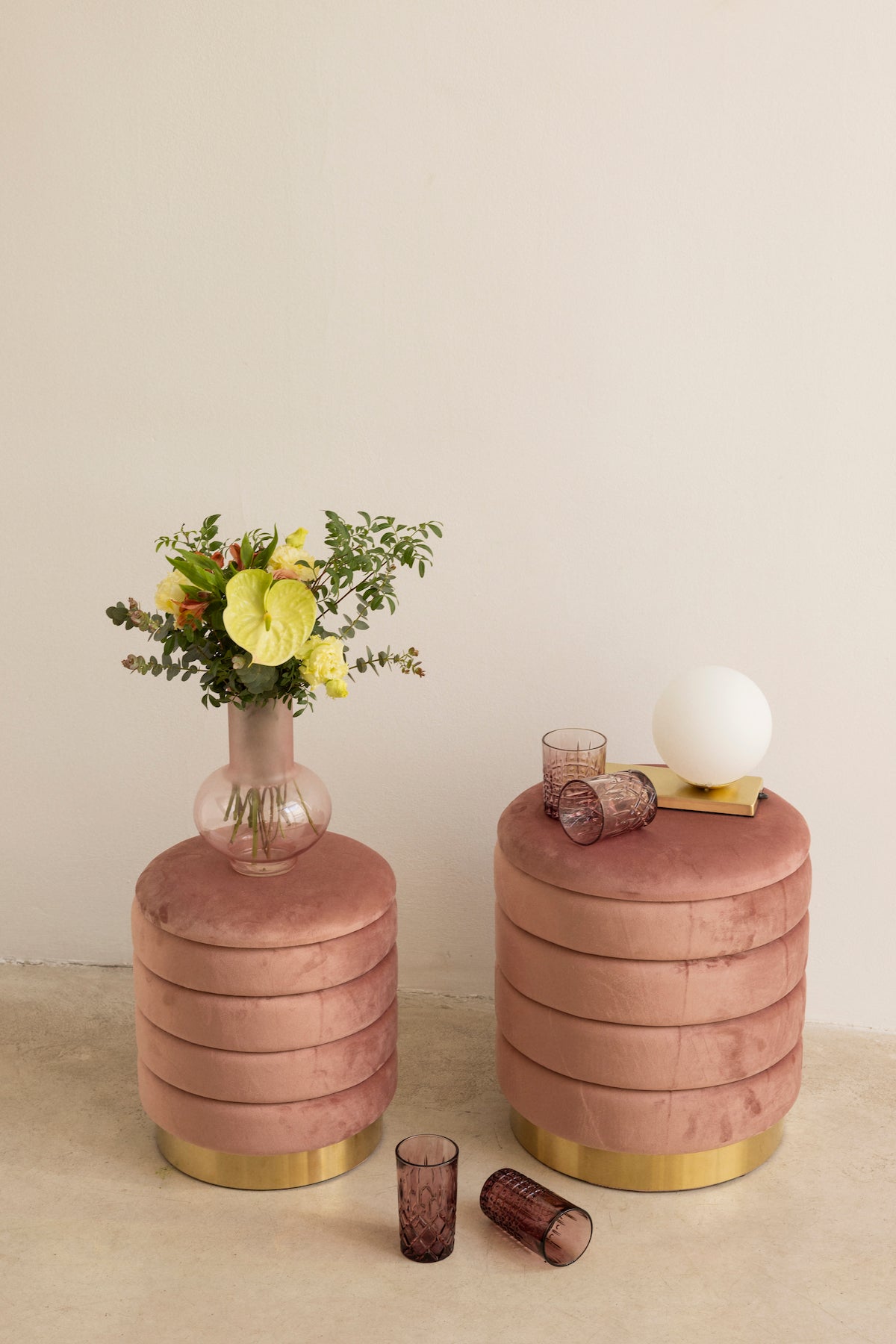 Vaso Agua Cate Rosa · Deco · - Bruna