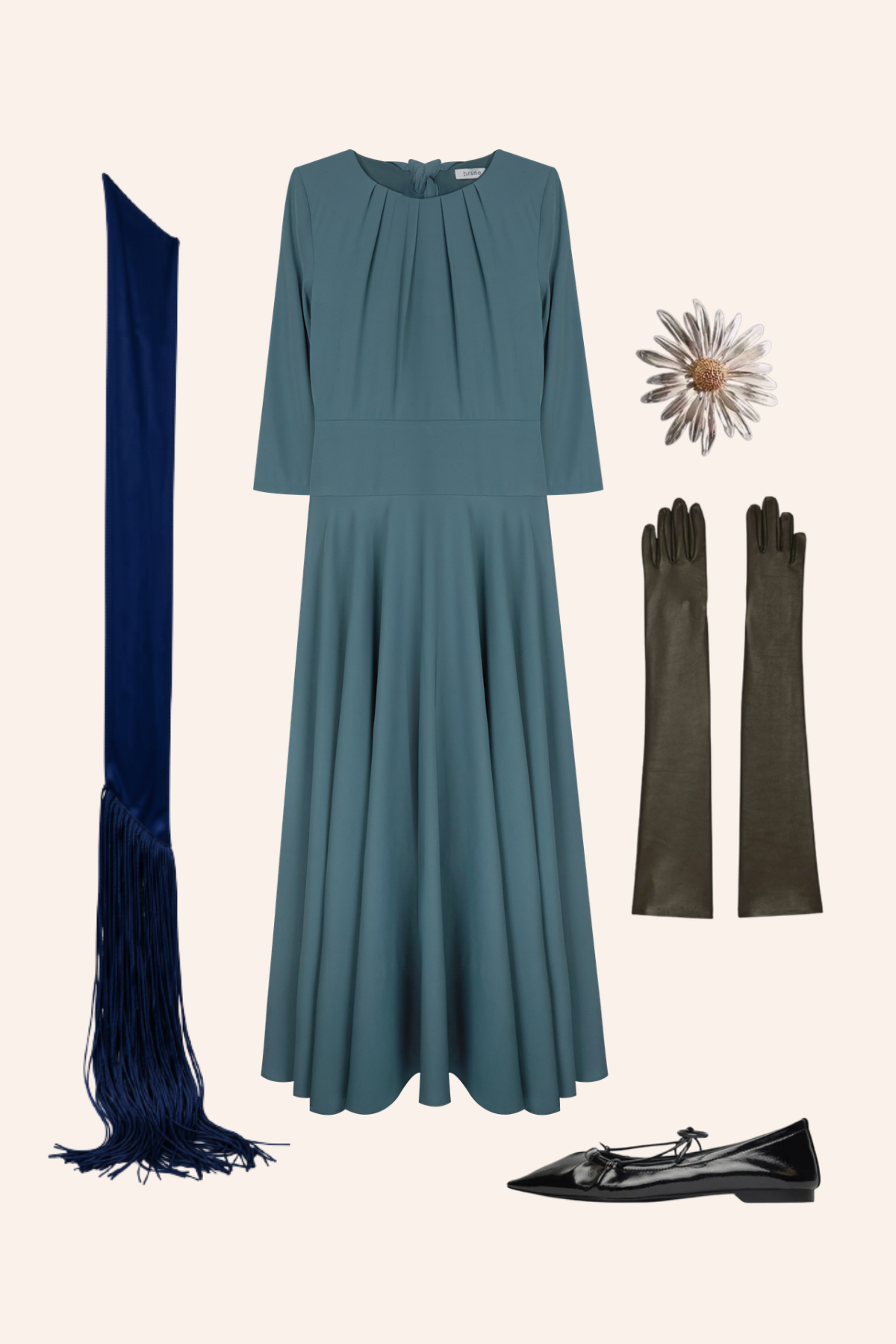 Vestido Nicola para invitada de boda – colección Le Marais | Bruna (foto 6)