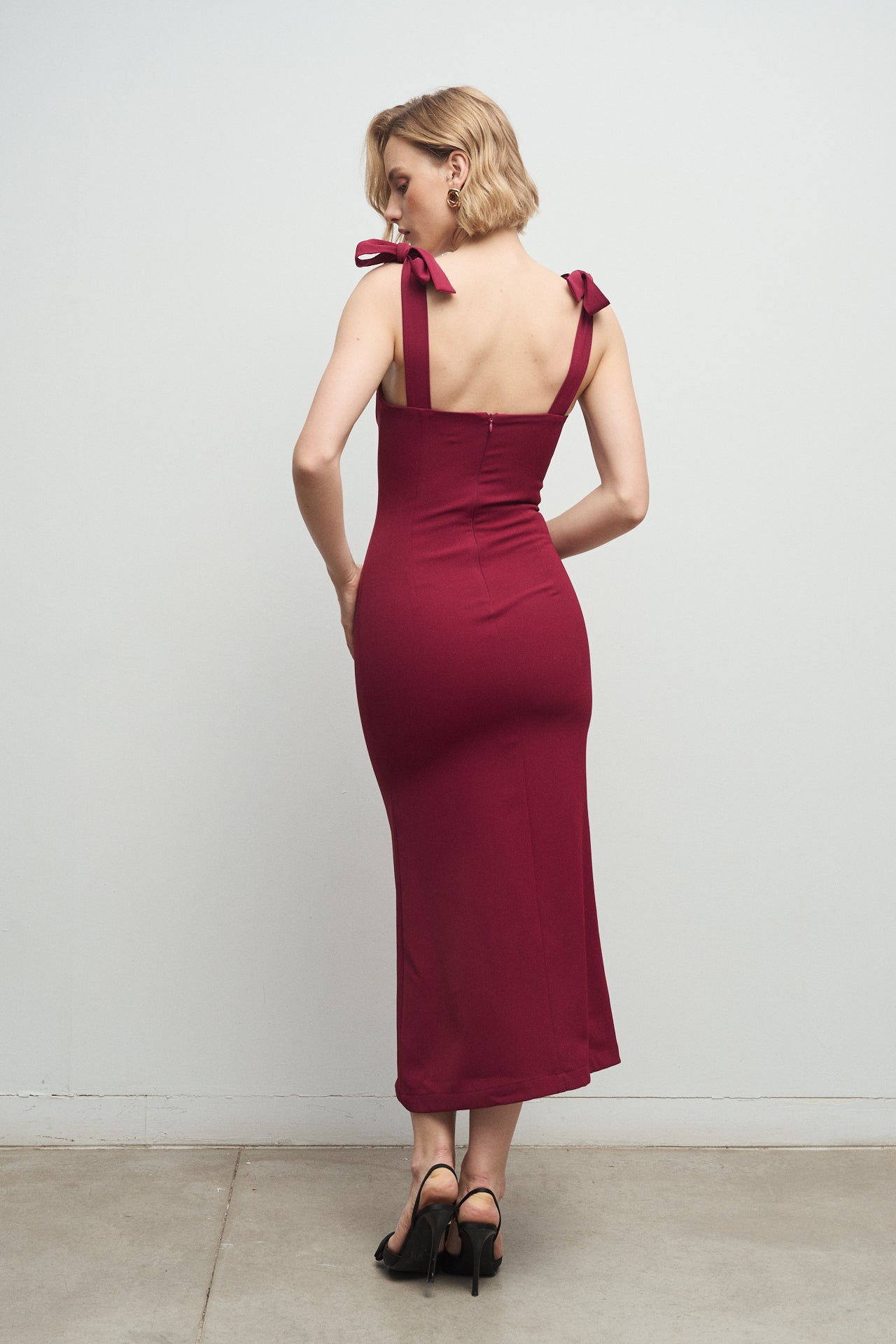 Becky Burgundy dress · Madame ·