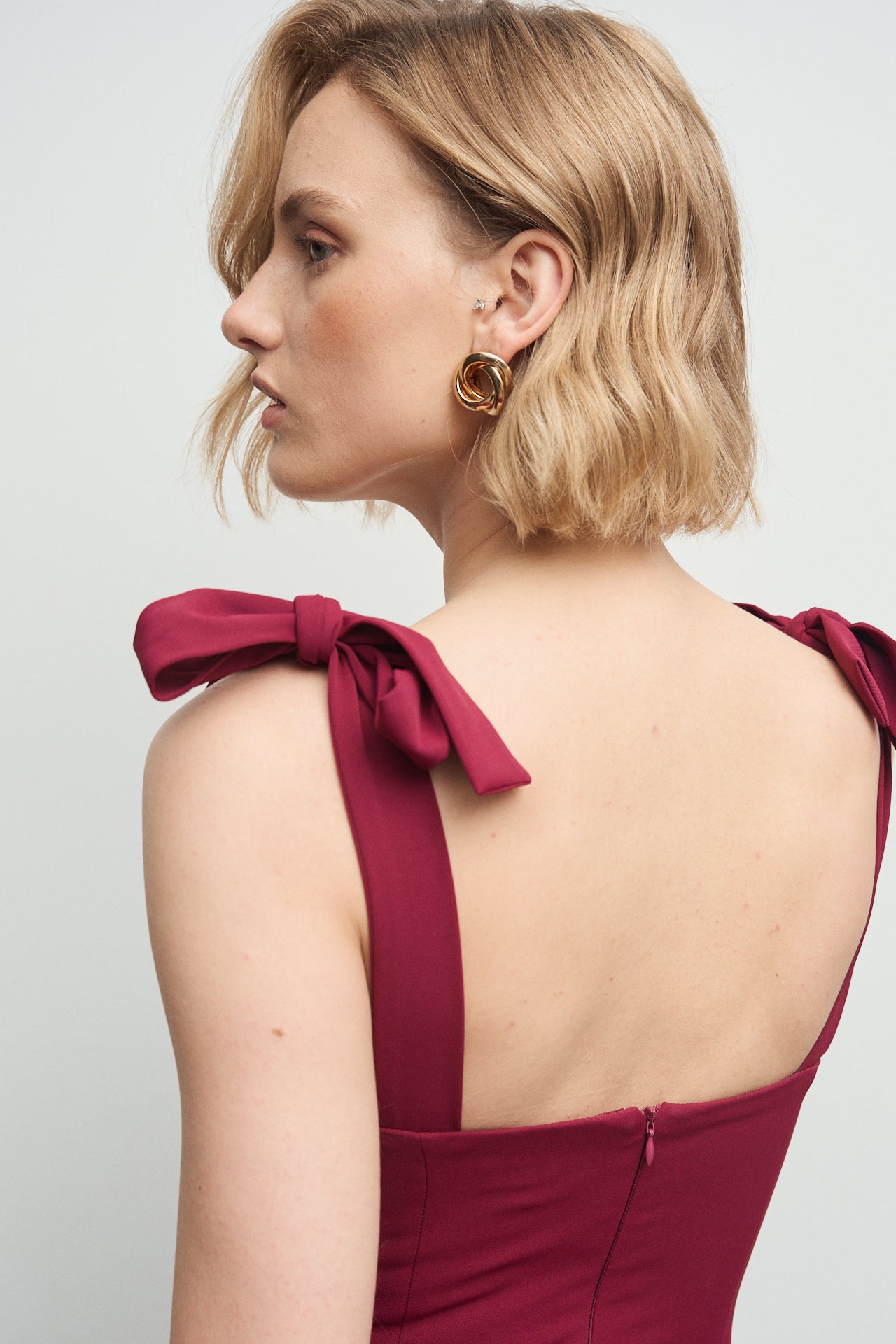 Becky Burgundy dress · Madame ·