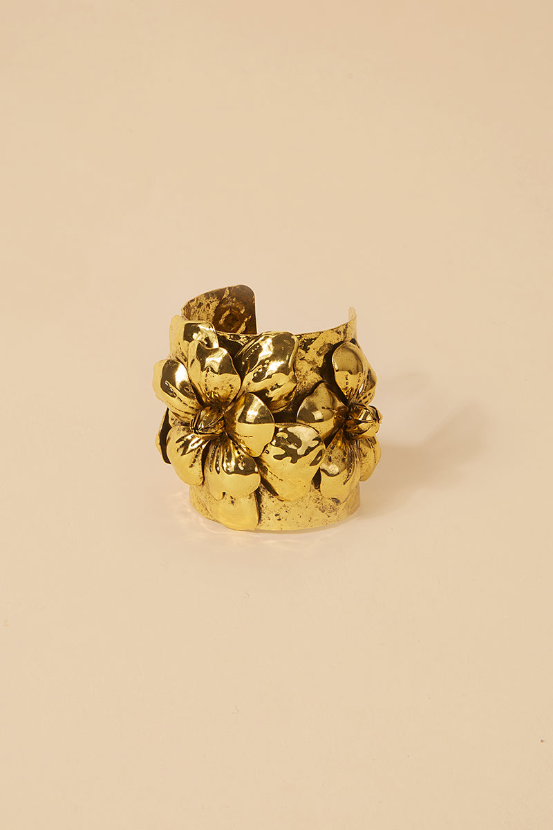 Brazalete Cleo Dorado  · Allegra ·