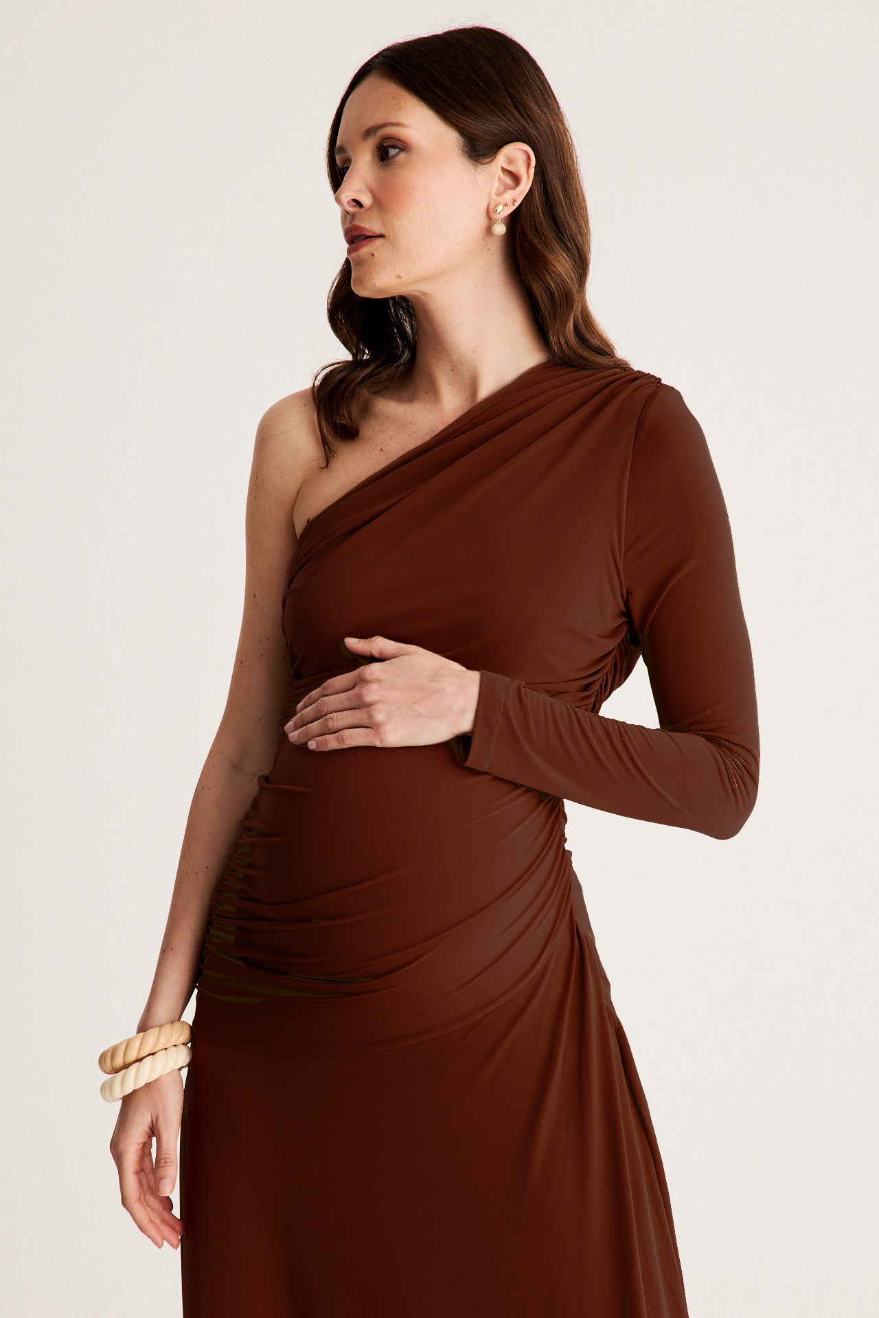 Vestido Matis Choco · Embarazada ·