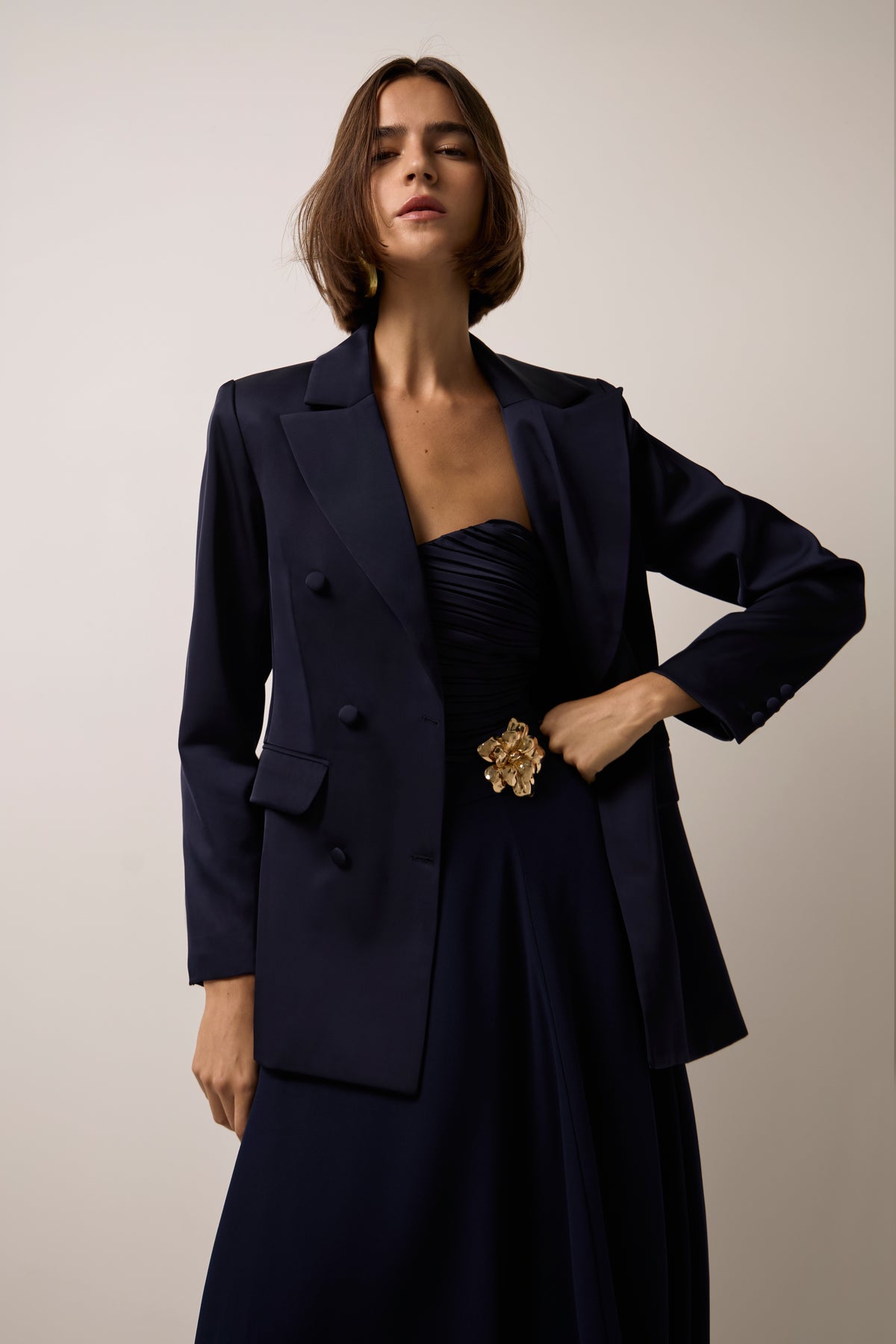 Kai Navy Skirt · Allegra · 