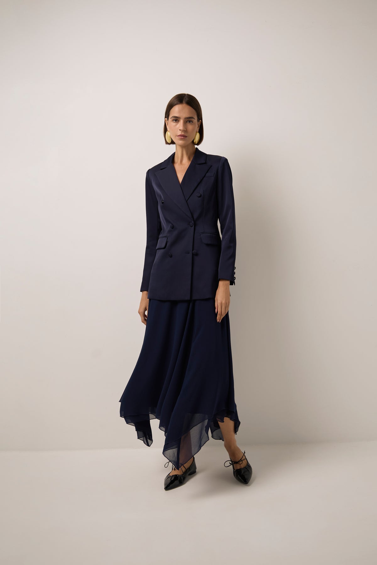 Kai Navy Skirt · Allegra · 