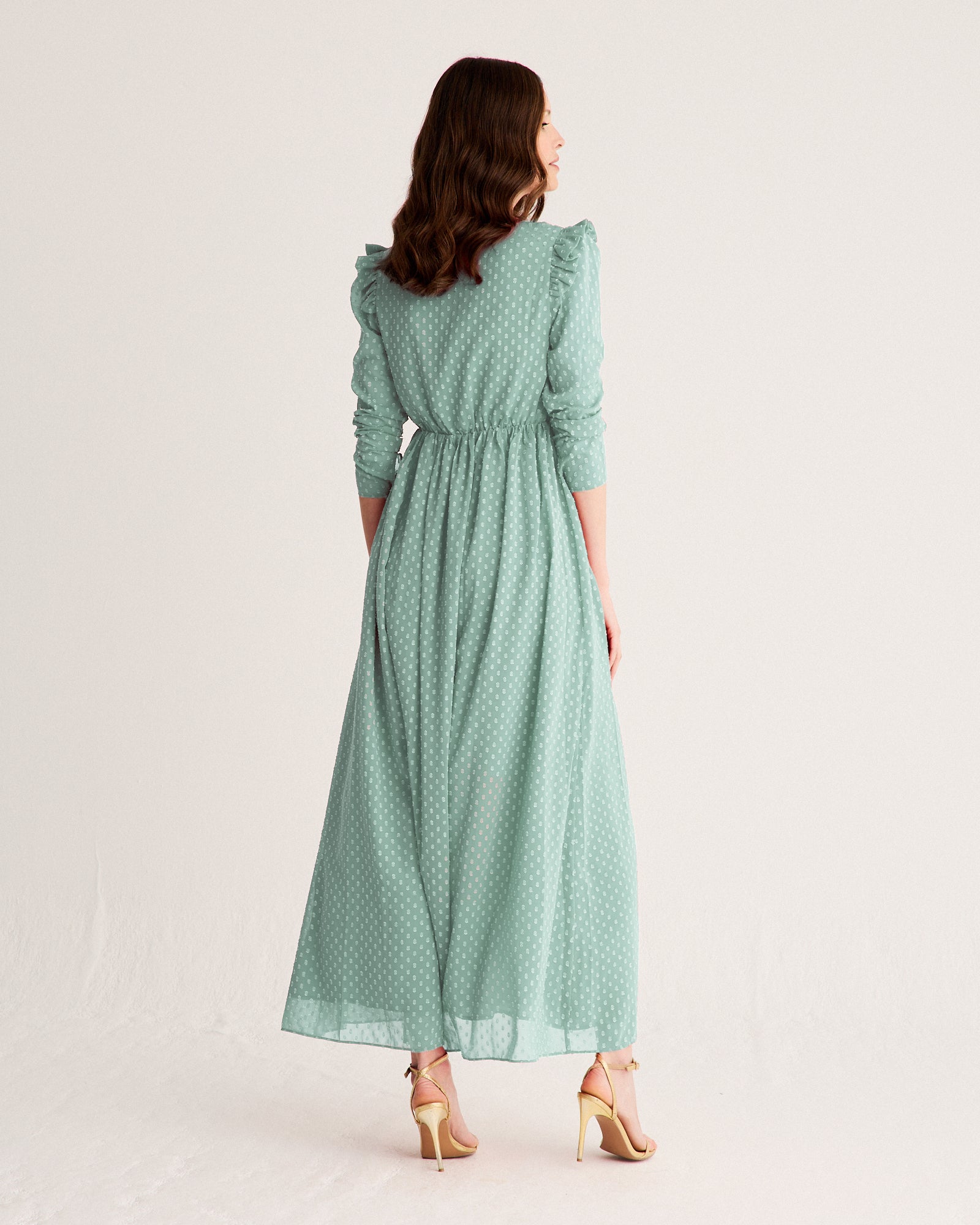 Vestido Tami Verde · Embarazada ·