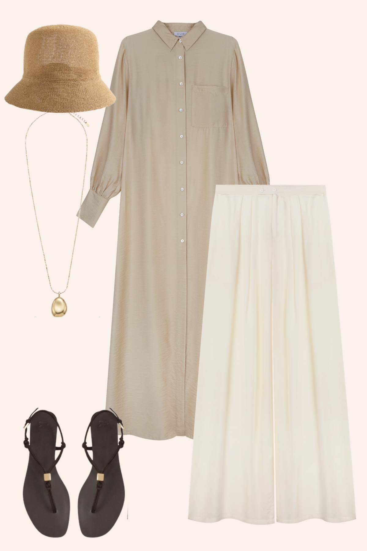 Vestido Camisa Clemence · La Calma ·