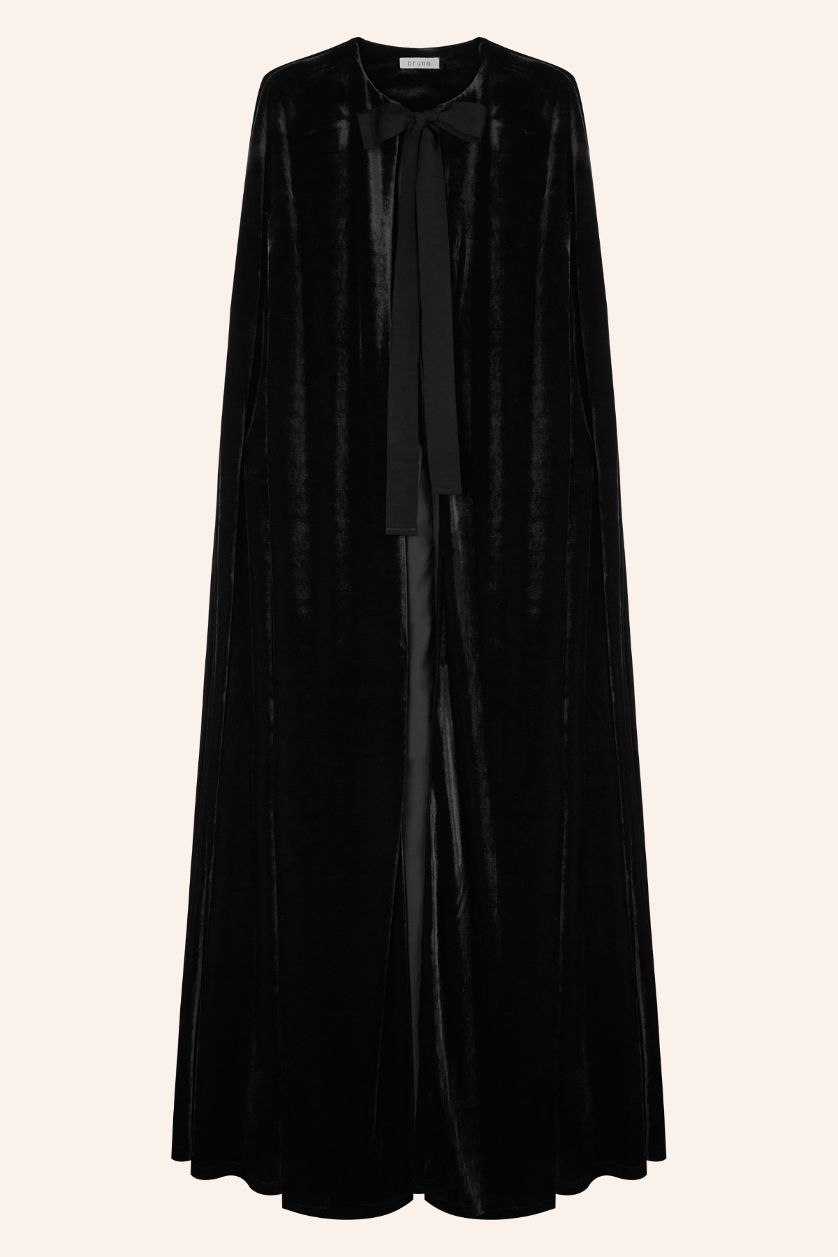 Cape en velours noir Margaret · Lady B ·