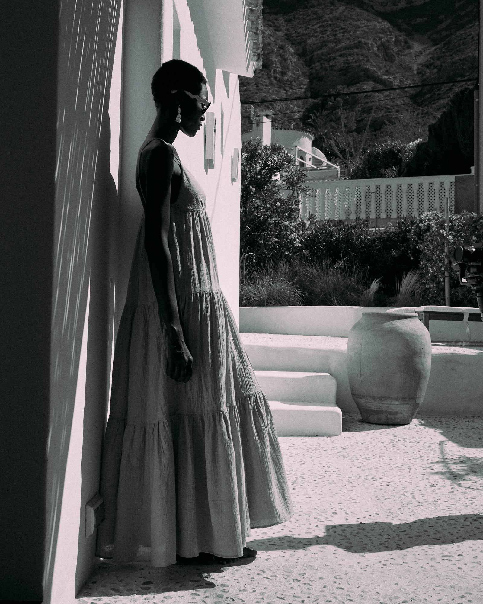 Vestido Faro Azul · Playa · - Bruna