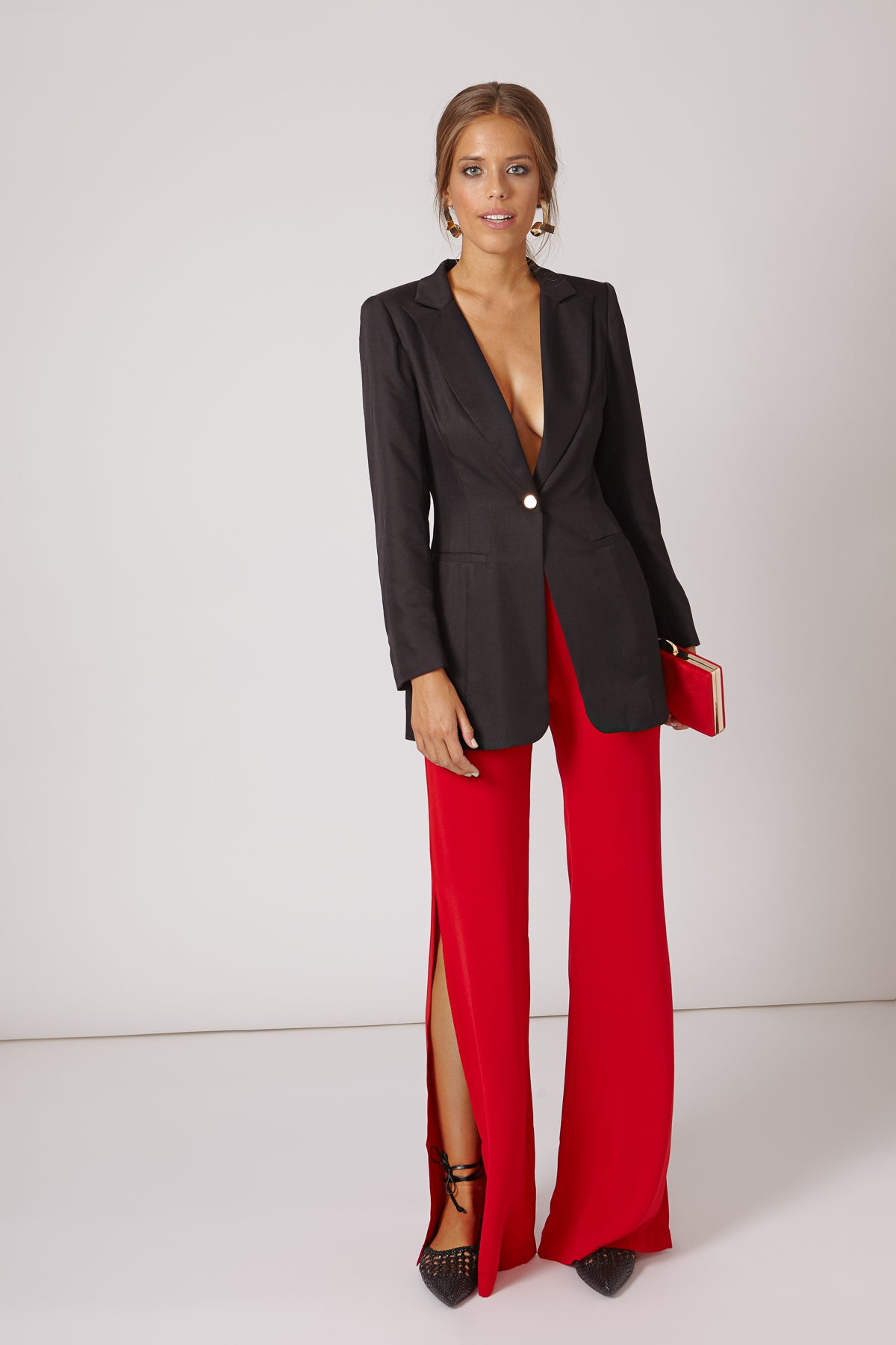 Pantalon Kaia Rojo SS19 - brunacoleccion bruna invitadaperfecta invitadaboda invitadabruna boda guest wedding 