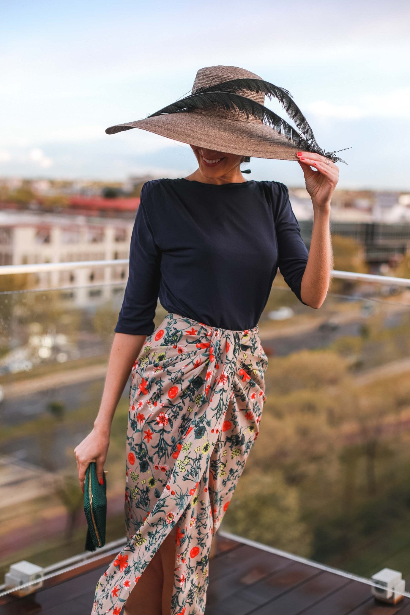 Falda Sally Estampado Exclusivo SS19 - brunacoleccion bruna invitadaperfecta invitadaboda invitadabruna boda guest wedding 