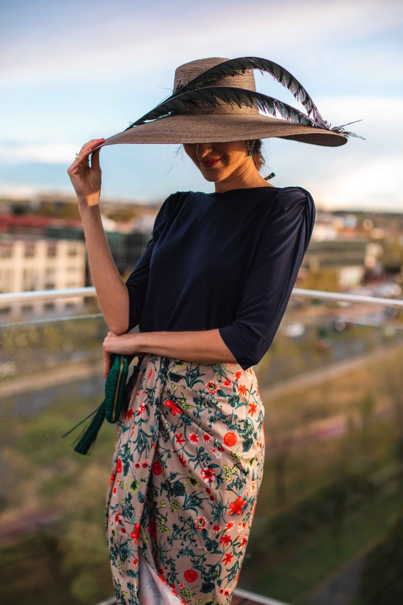 Top Amy Azul Marino SS19 - brunacoleccion bruna invitadaperfecta invitadaboda invitadabruna boda guest wedding 