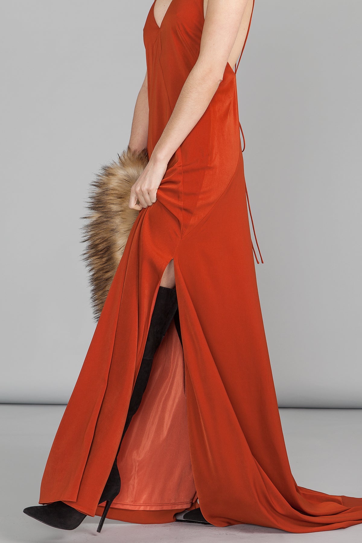 Vestido Grace Cognac - brunacoleccion bruna invitadaperfecta invitadaboda invitadabruna boda guest wedding 