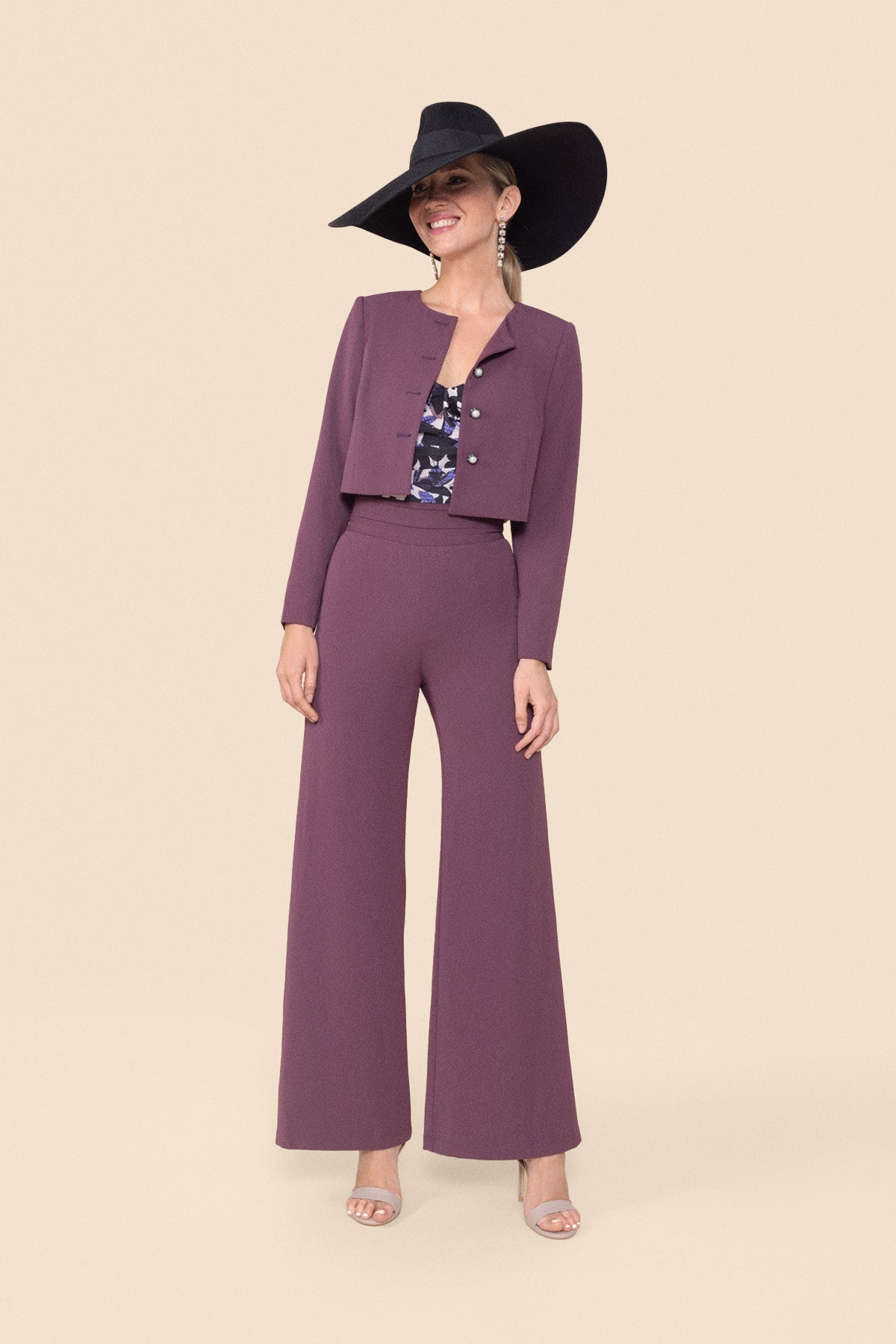 Chaqueta Giada Aubergine · Muse · - Bruna