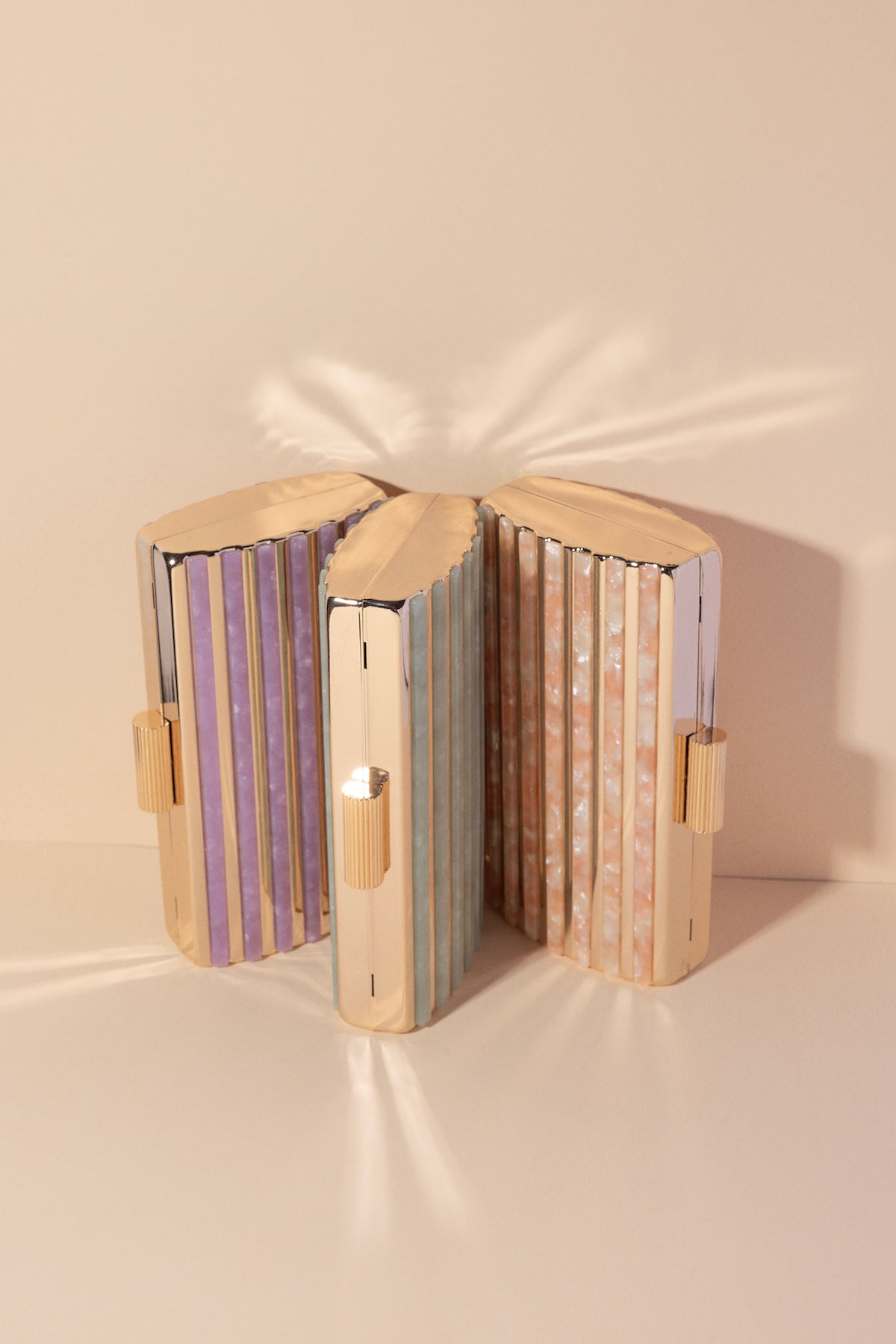 Clutch Box Daisy Salmon · Le Jardin · - Bruna